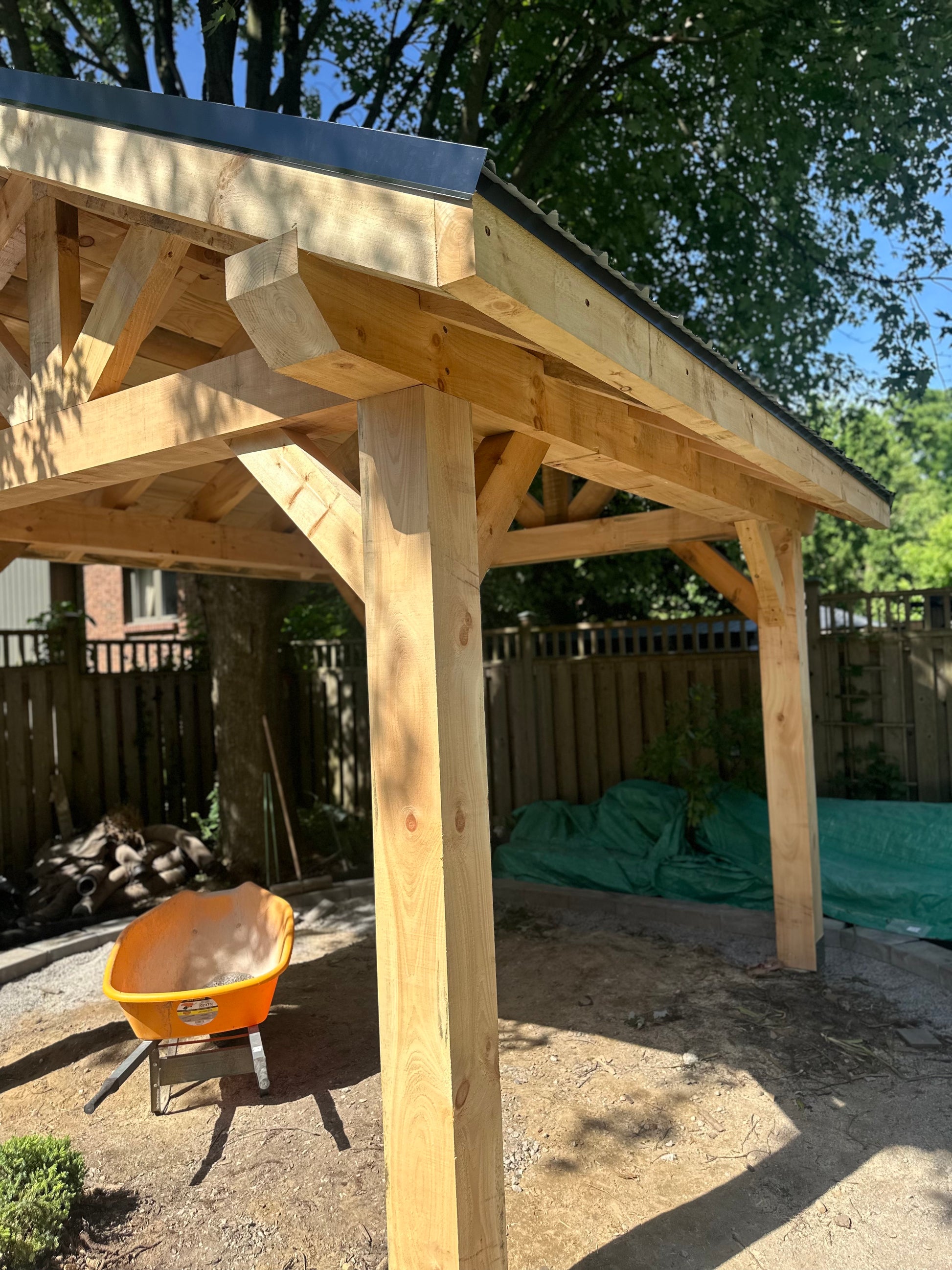 Timber Frame structure - A-Frame