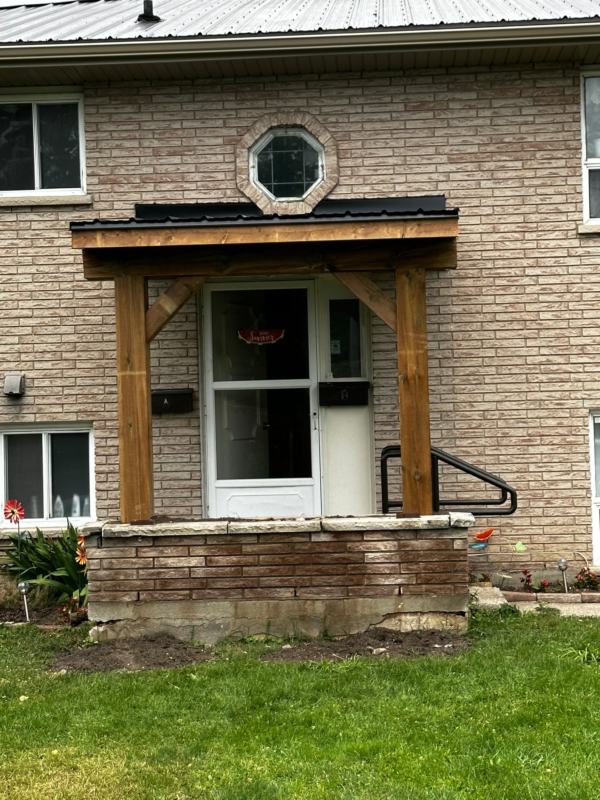 Timber Frame structure - Single Slope