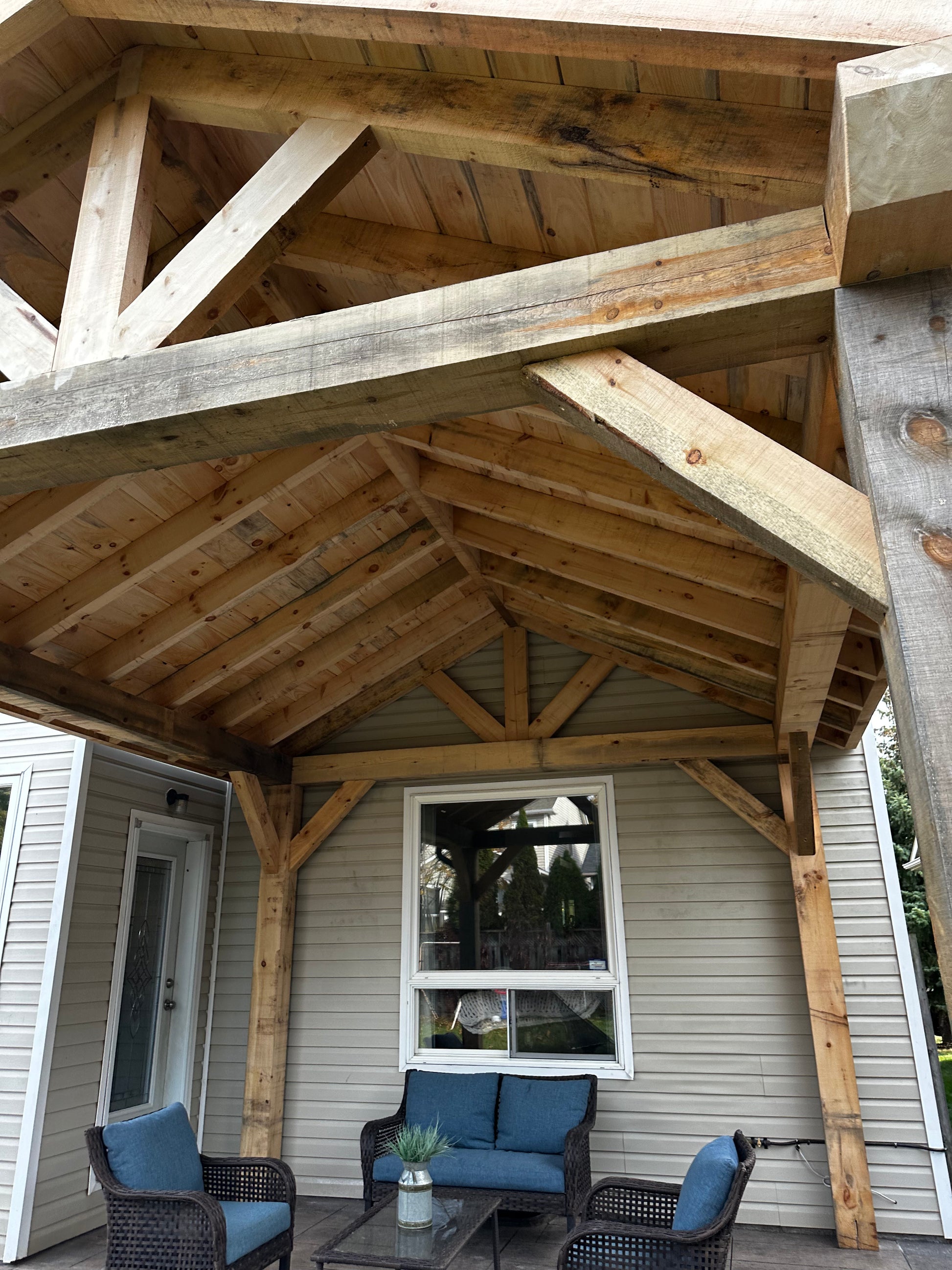 Timber Frame structure - A-Frame