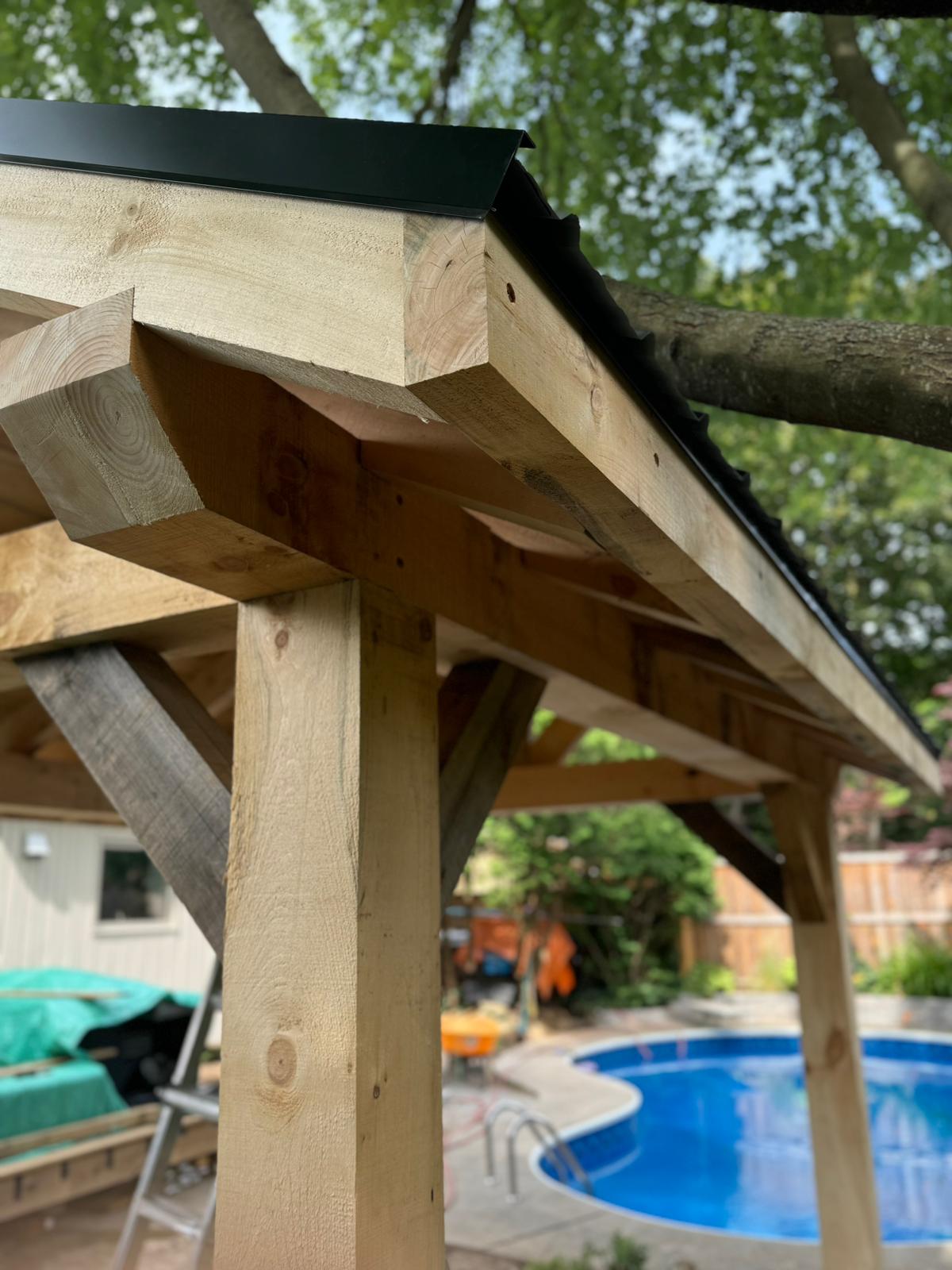 Timber Frame structure - A-Frame