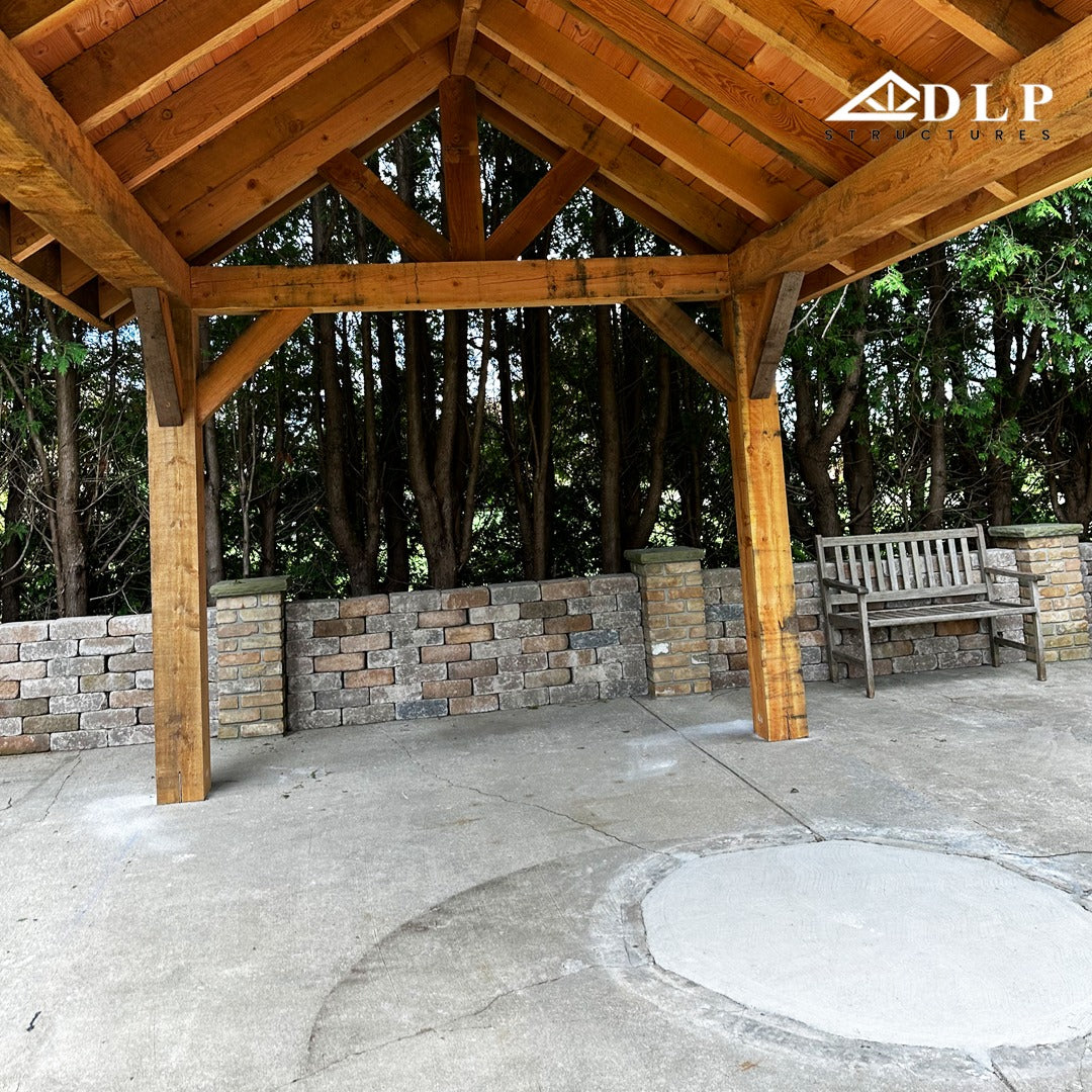 Timber Frame structure - A-Frame