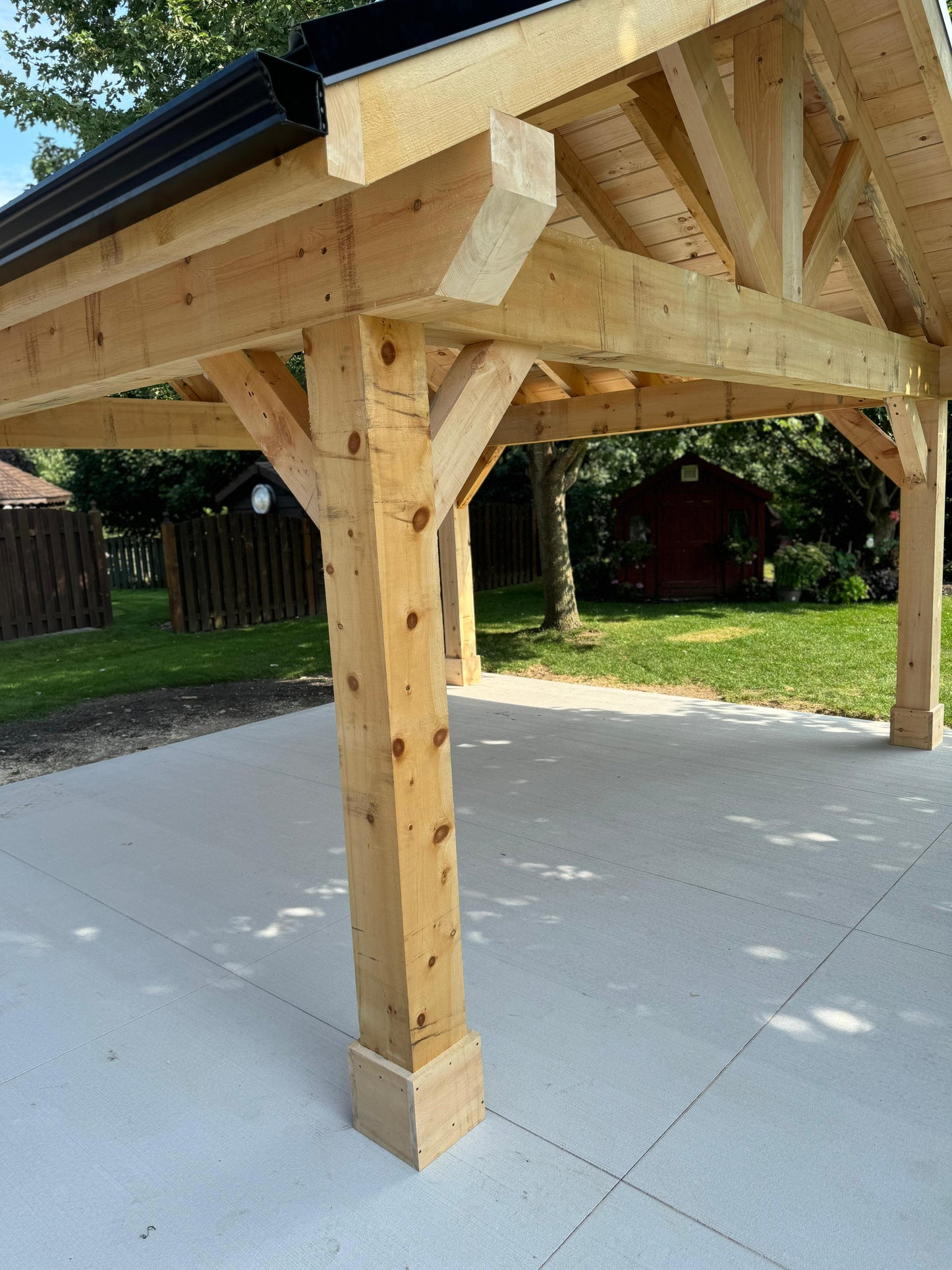 Timber Frame structure - A-Frame