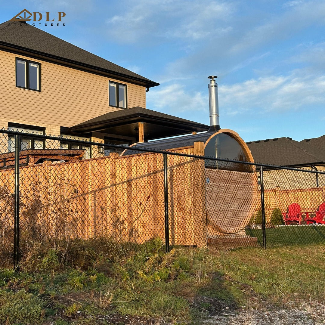 Sauna White Cedar Barrel