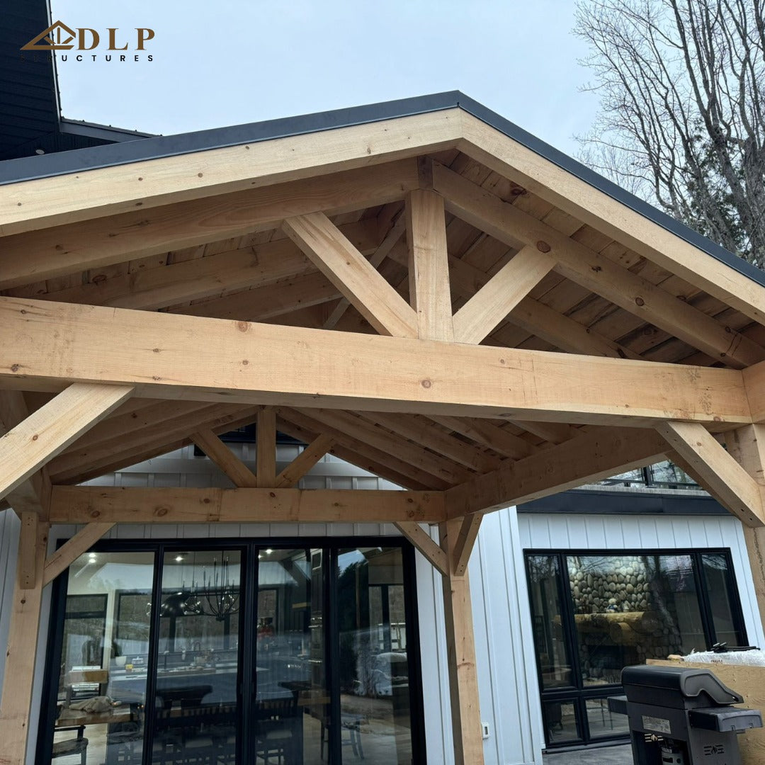 Timber Frame structure - A-Frame