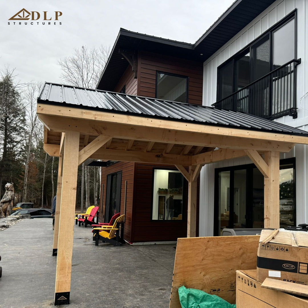 Timber Frame structure - A-Frame