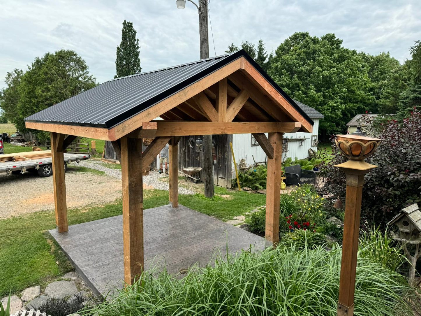 Timber Frame structure - A-Frame
