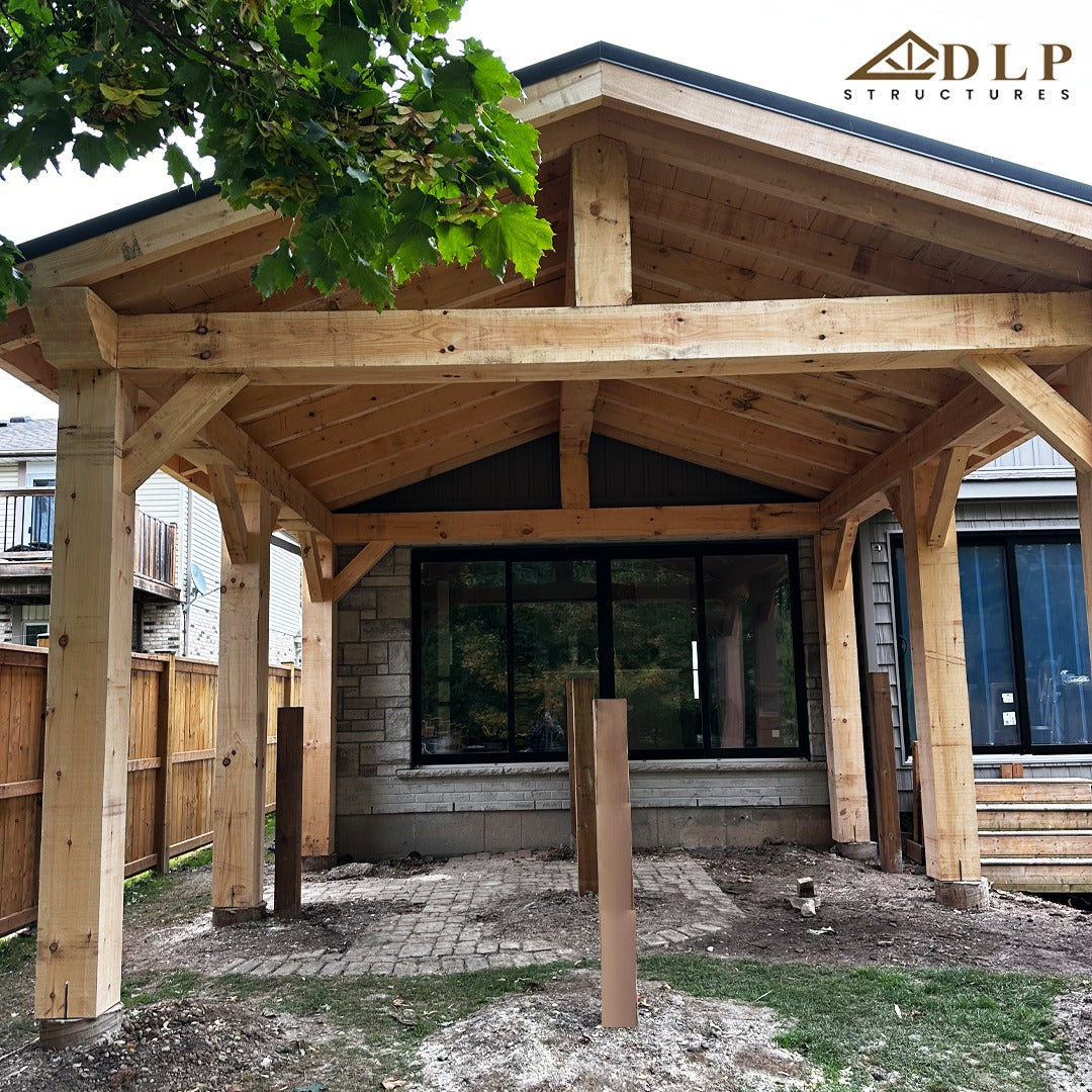 Timber Frame structure - A-Frame
