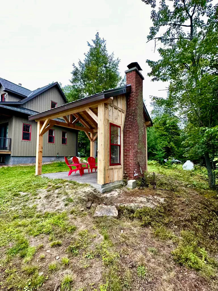 Timber Frame structure - A-Frame