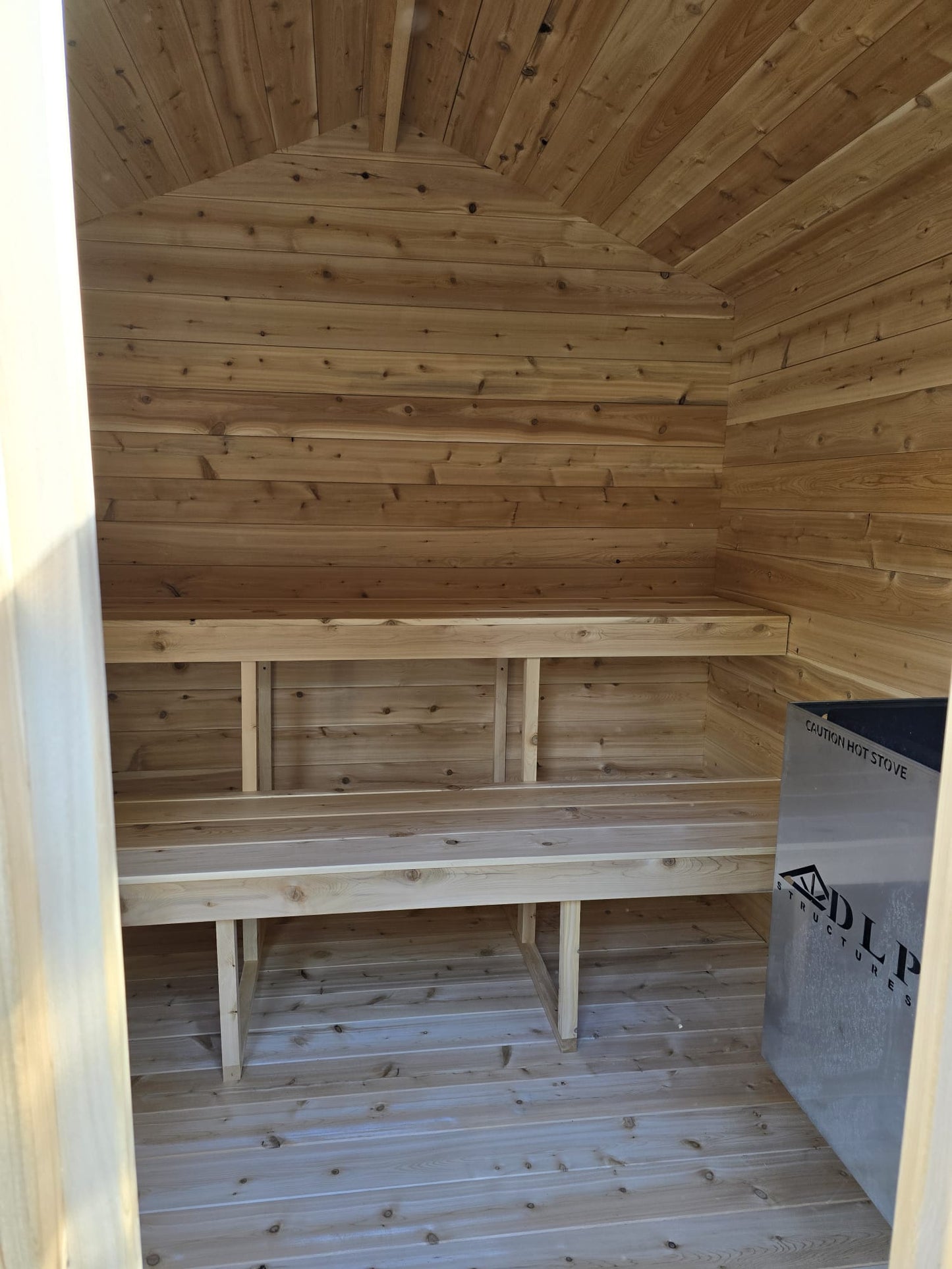 White Cedar Log Cabin Sauna