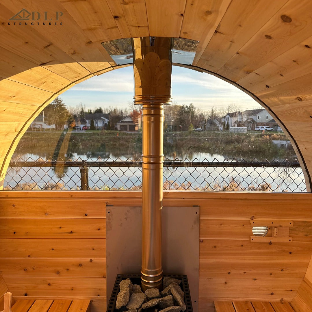 Sauna White Cedar Barrel