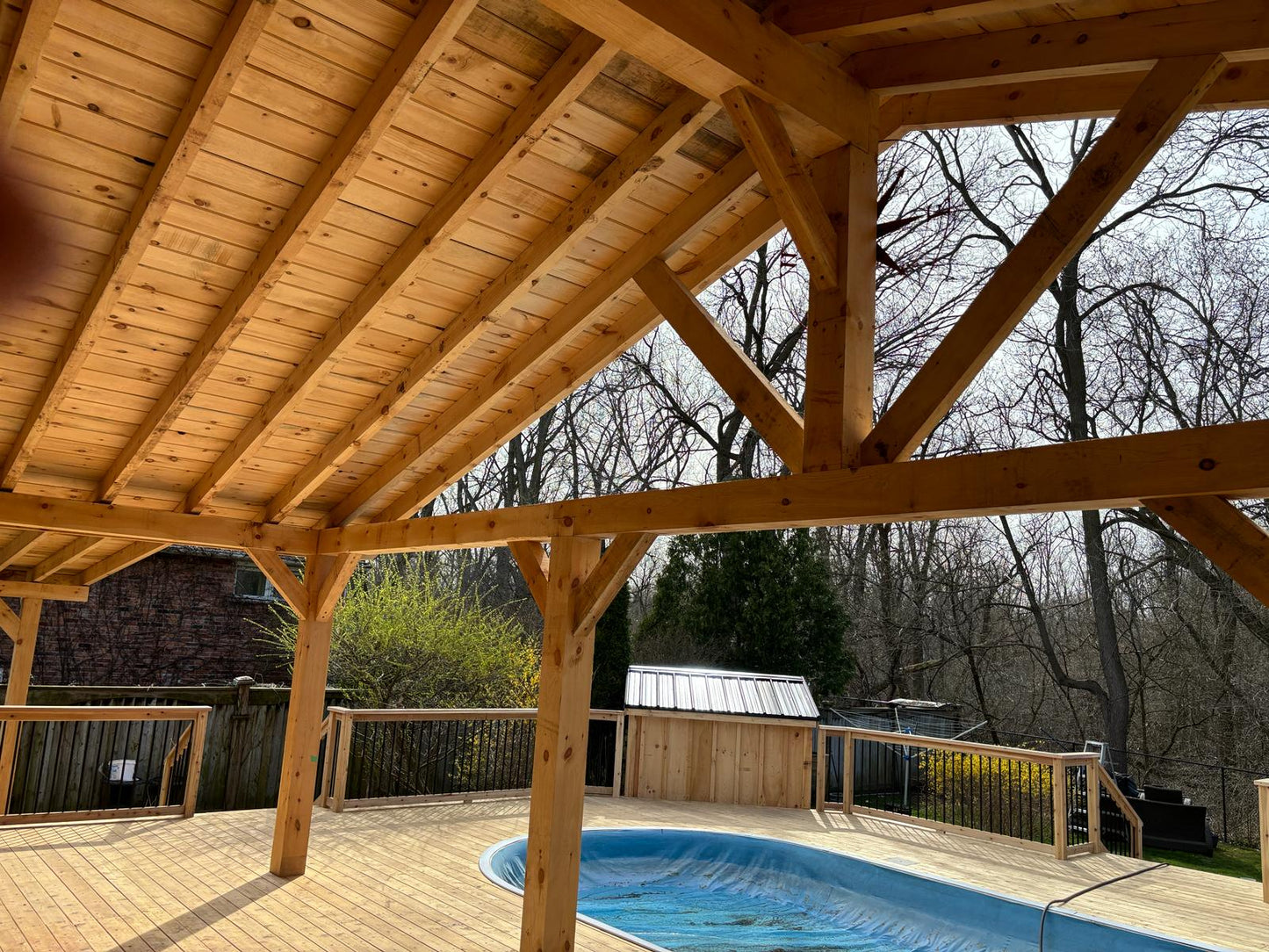 Timber Frame structure - A-Frame