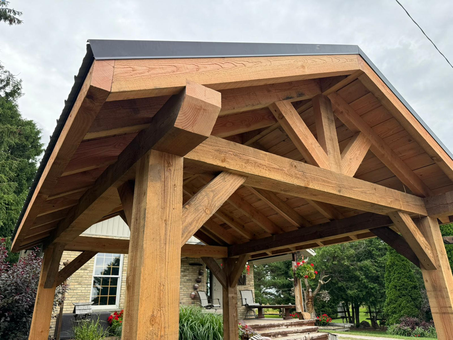 Timber Frame structure - A-Frame