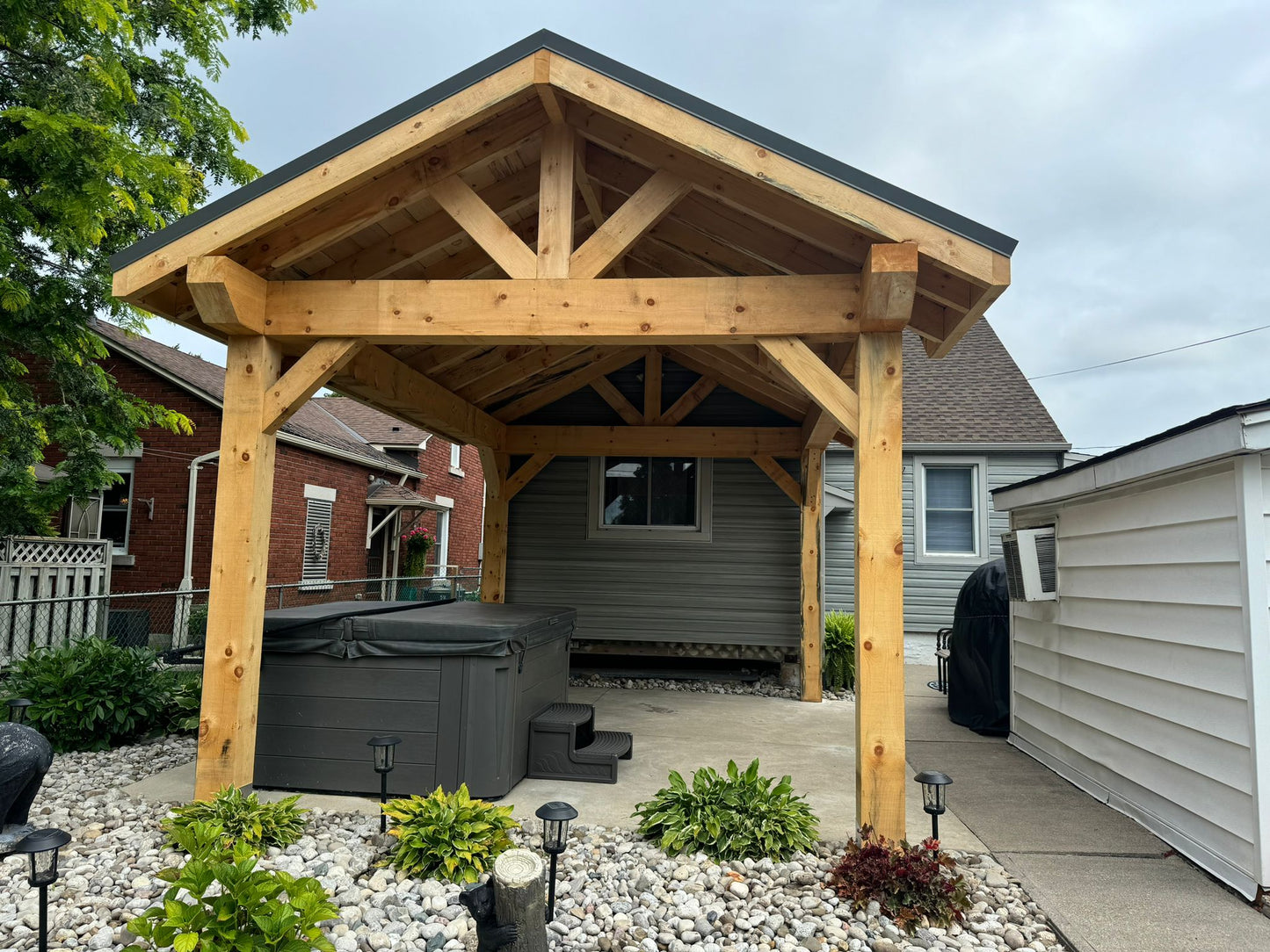 Timber Frame structure - A-Frame