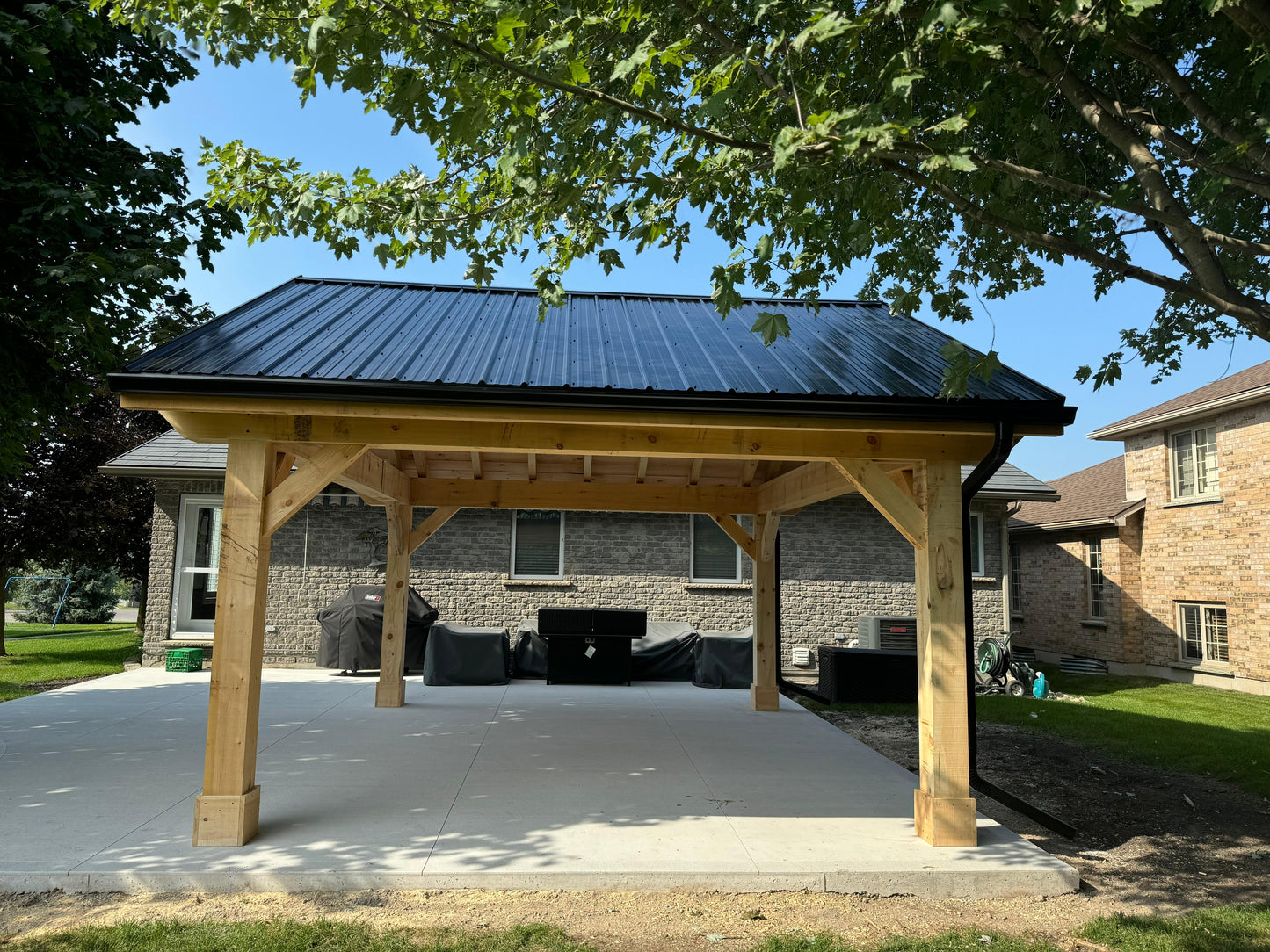 Timber Frame structure - A-Frame