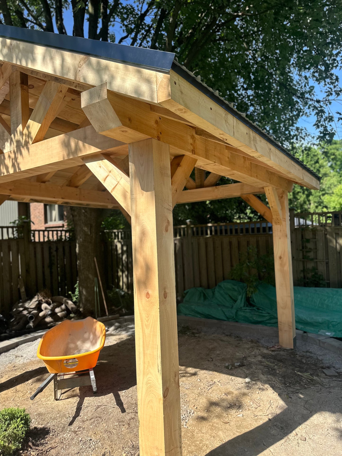 Timber Frame structure - A-Frame