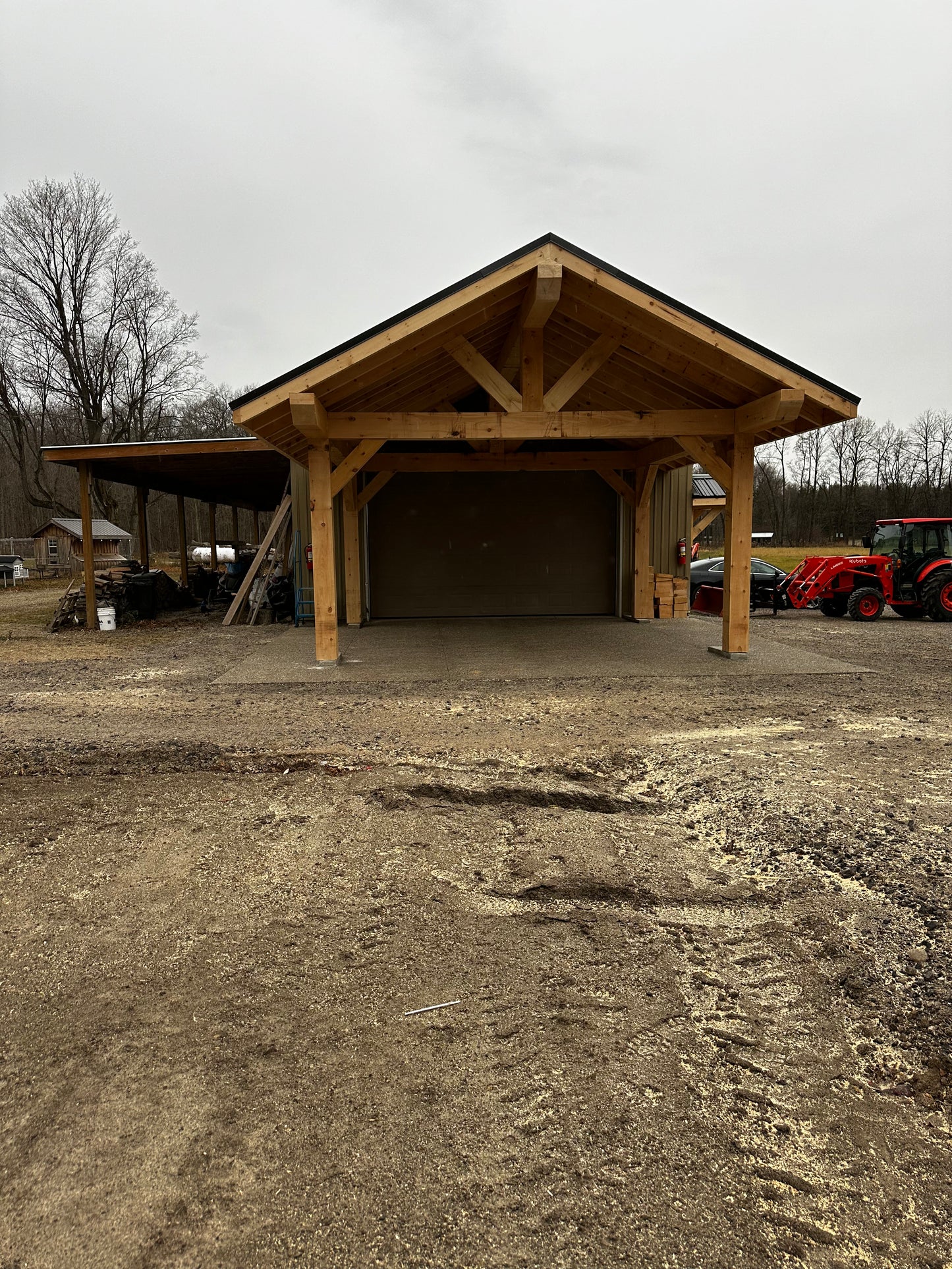 Timber Frame structure - A-Frame