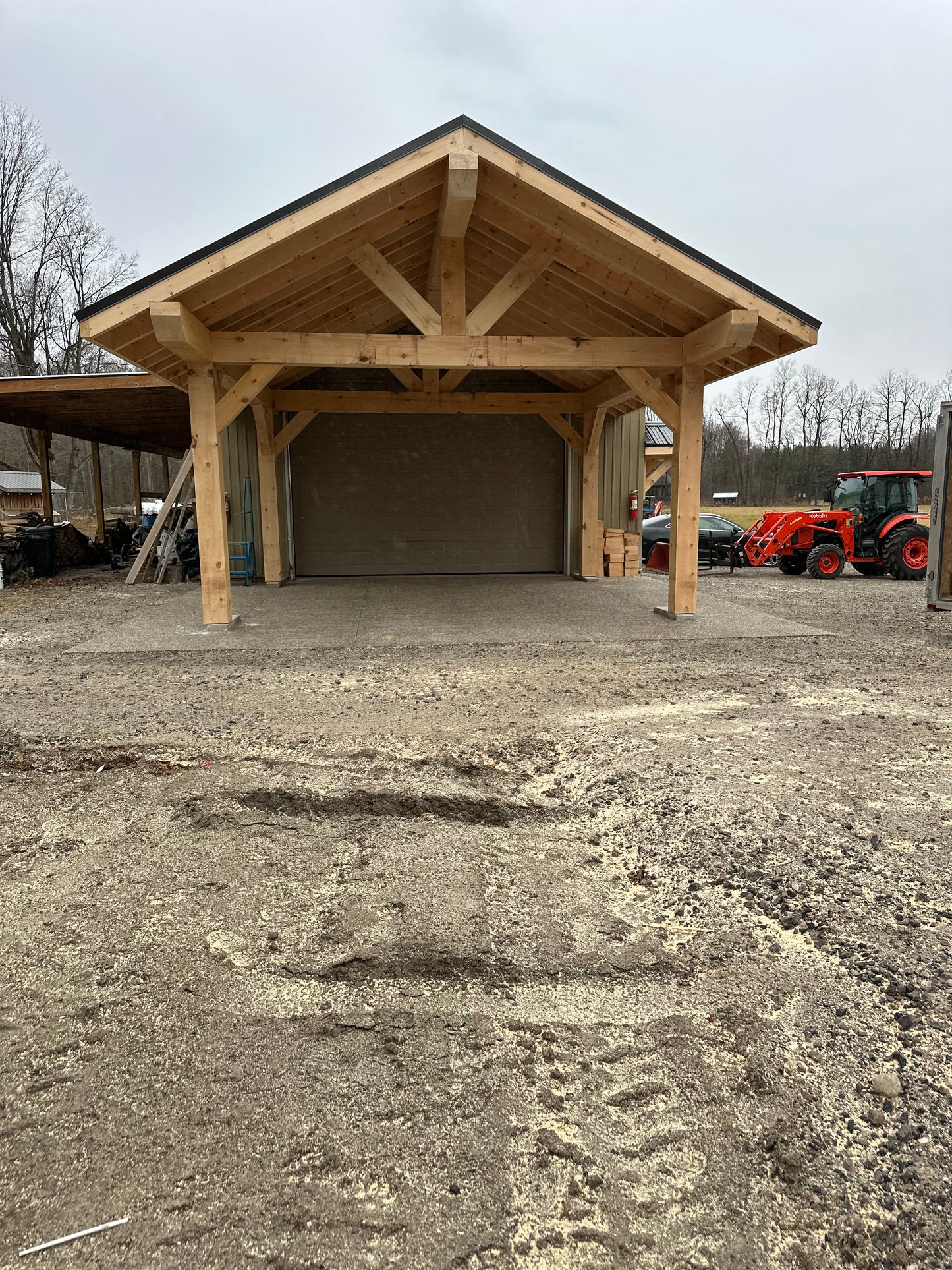 Timber Frame structure - A-Frame
