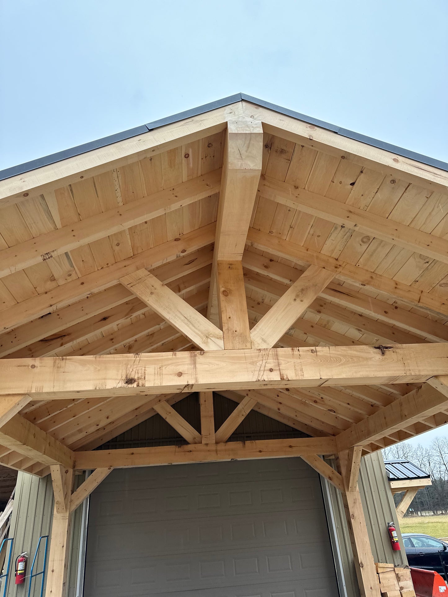 Timber Frame structure - A-Frame