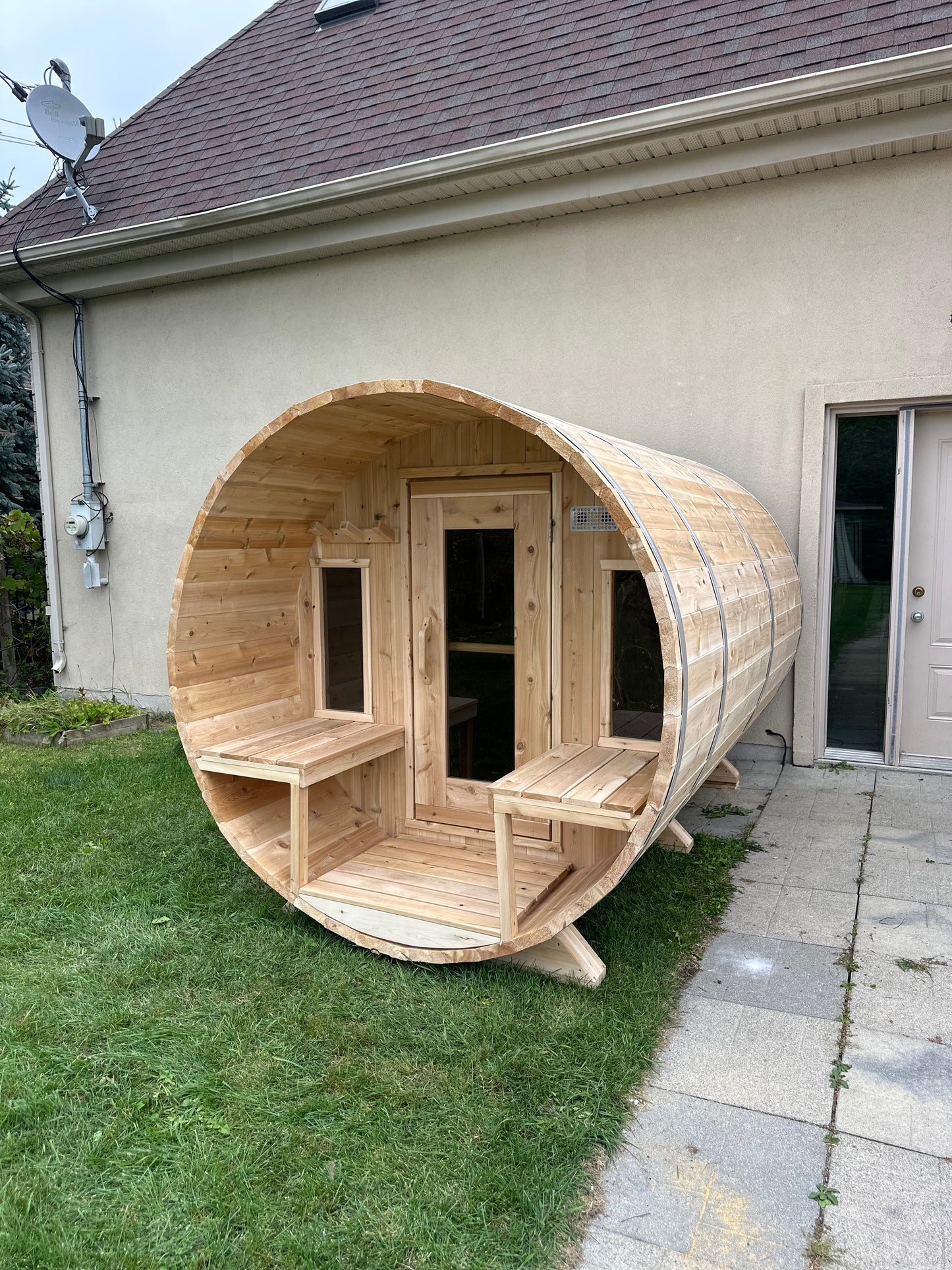 Sauna White Cedar Barrel