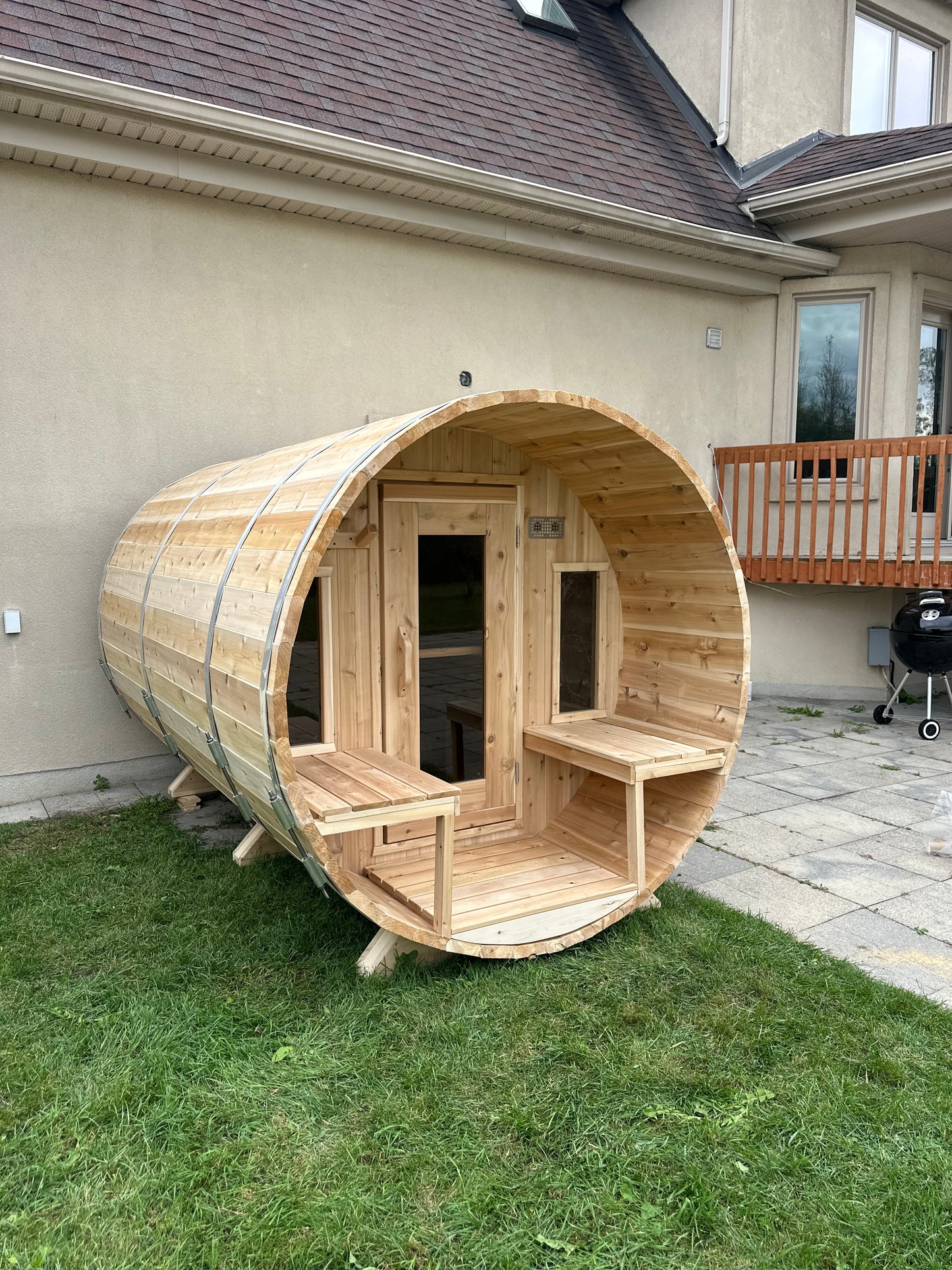 Sauna White Cedar Barrel