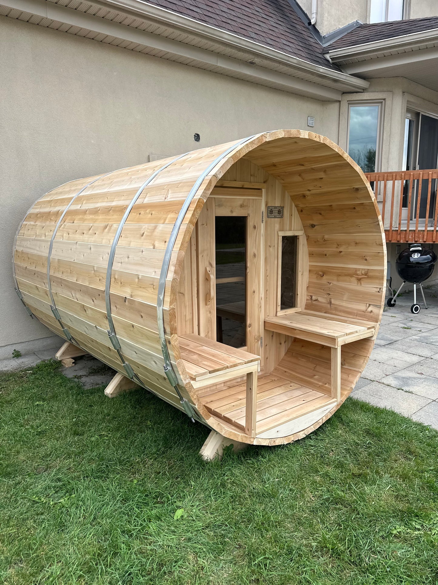 Sauna White Cedar Barrel