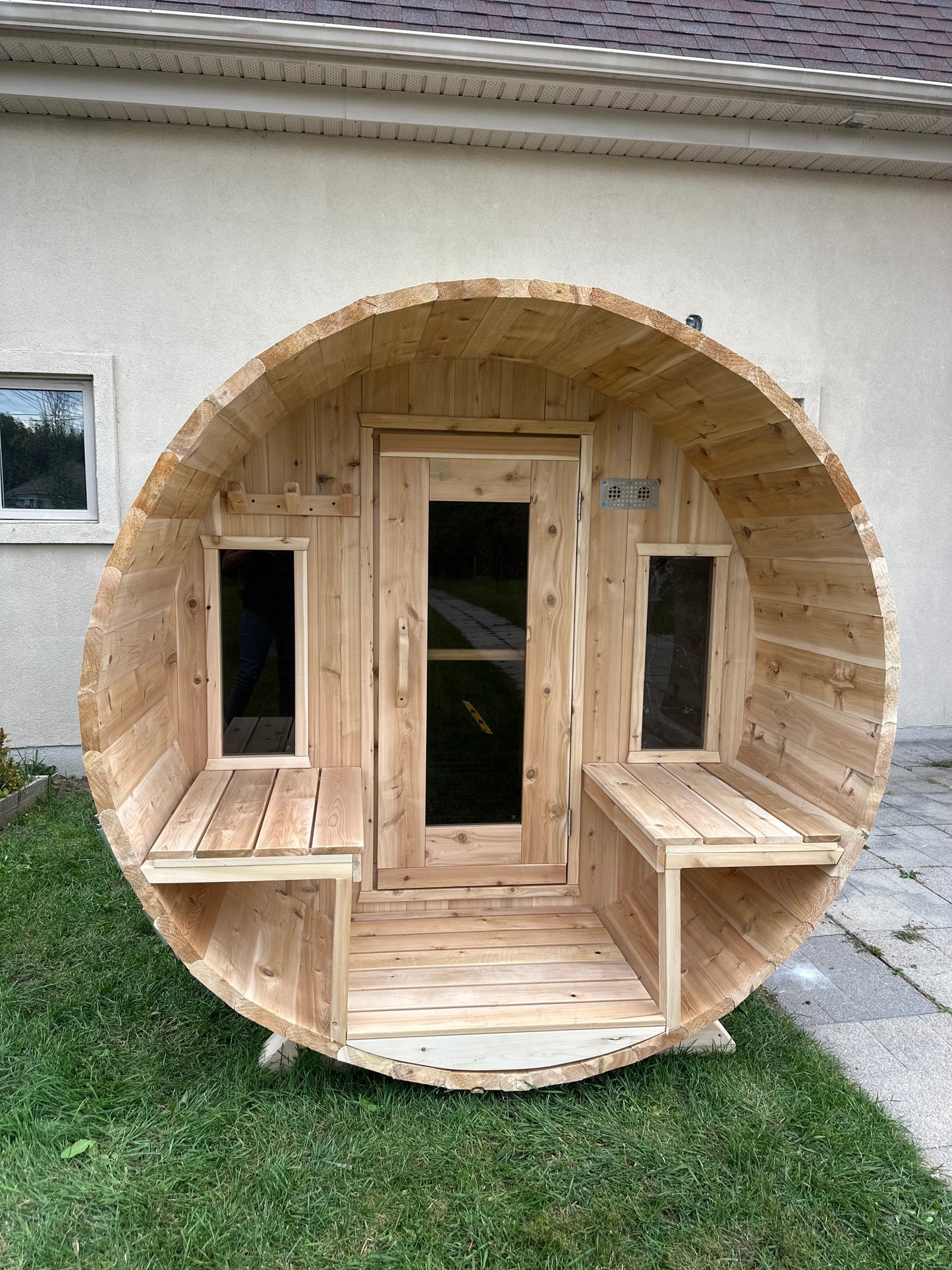 Sauna White Cedar Barrel