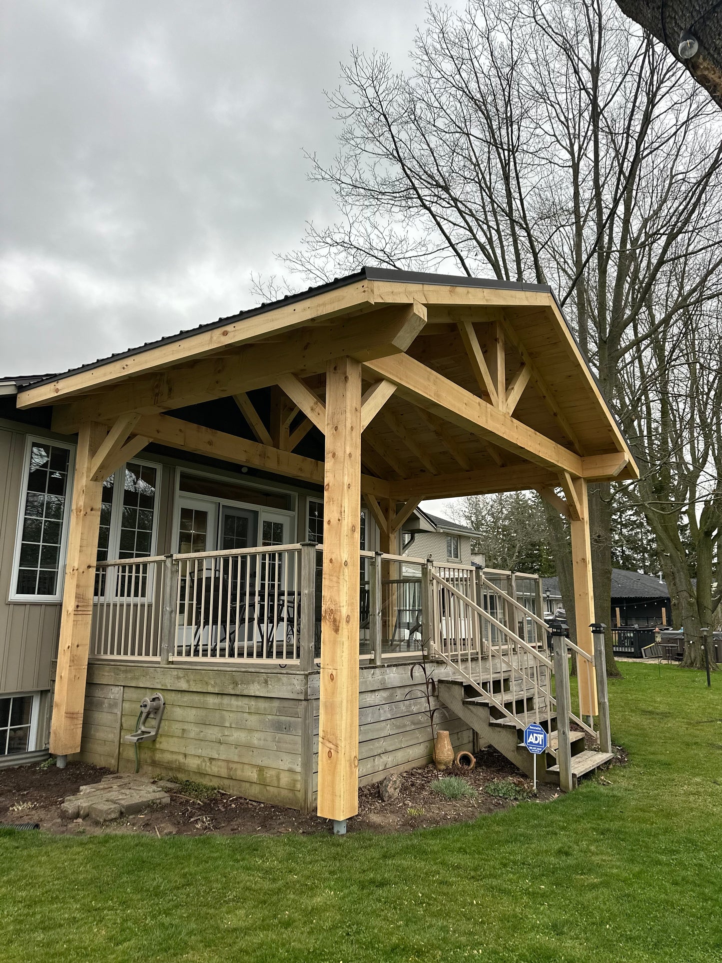 Timber Frame structure - A-Frame