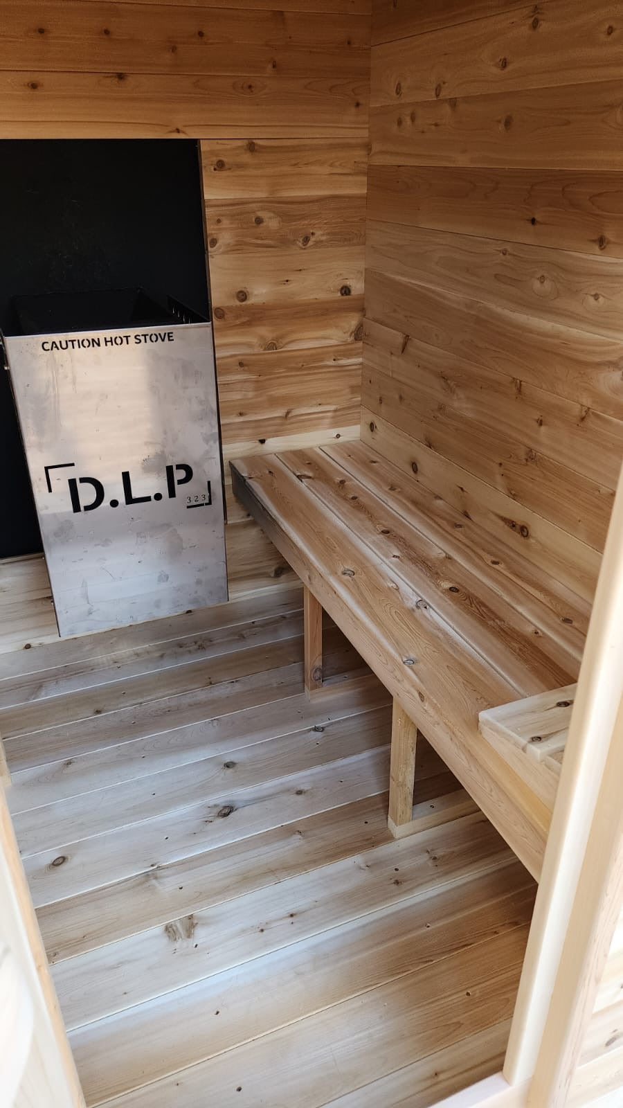 White Cedar Log Cabin Sauna