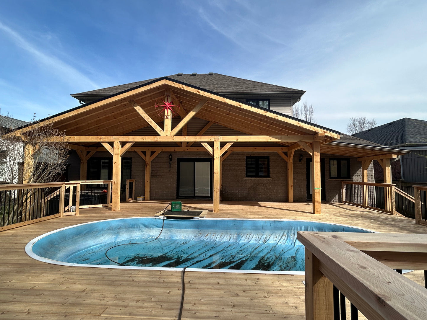 Timber Frame structure - A-Frame