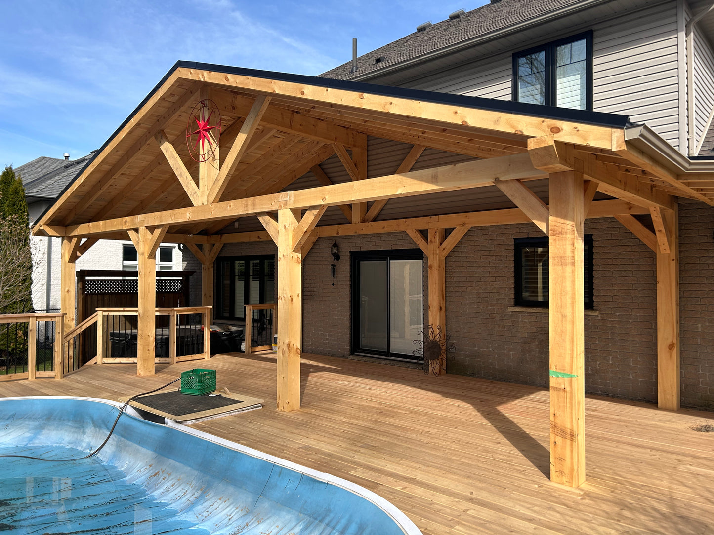 Timber Frame structure - A-Frame