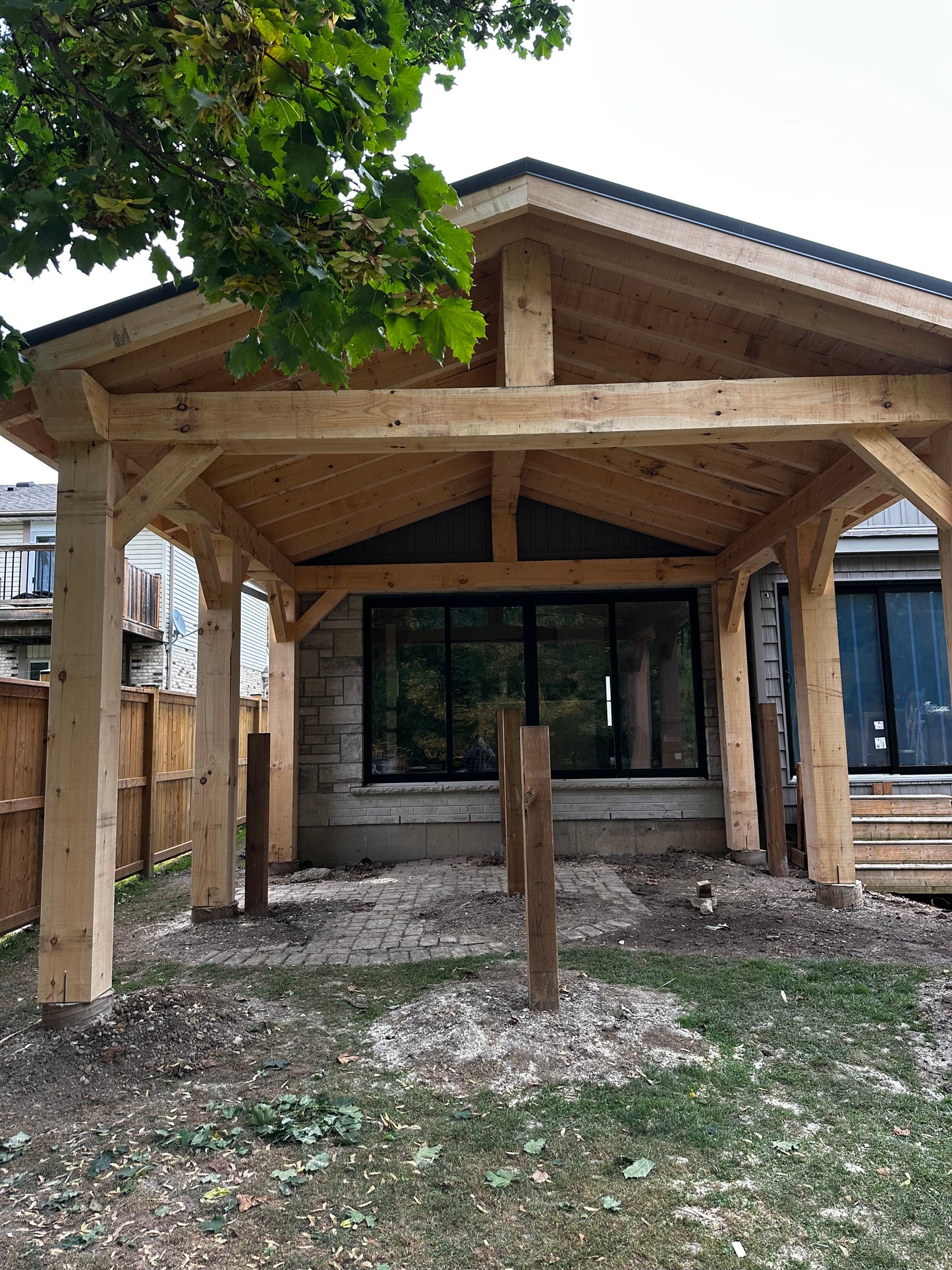 Timber Frame structure - A-Frame