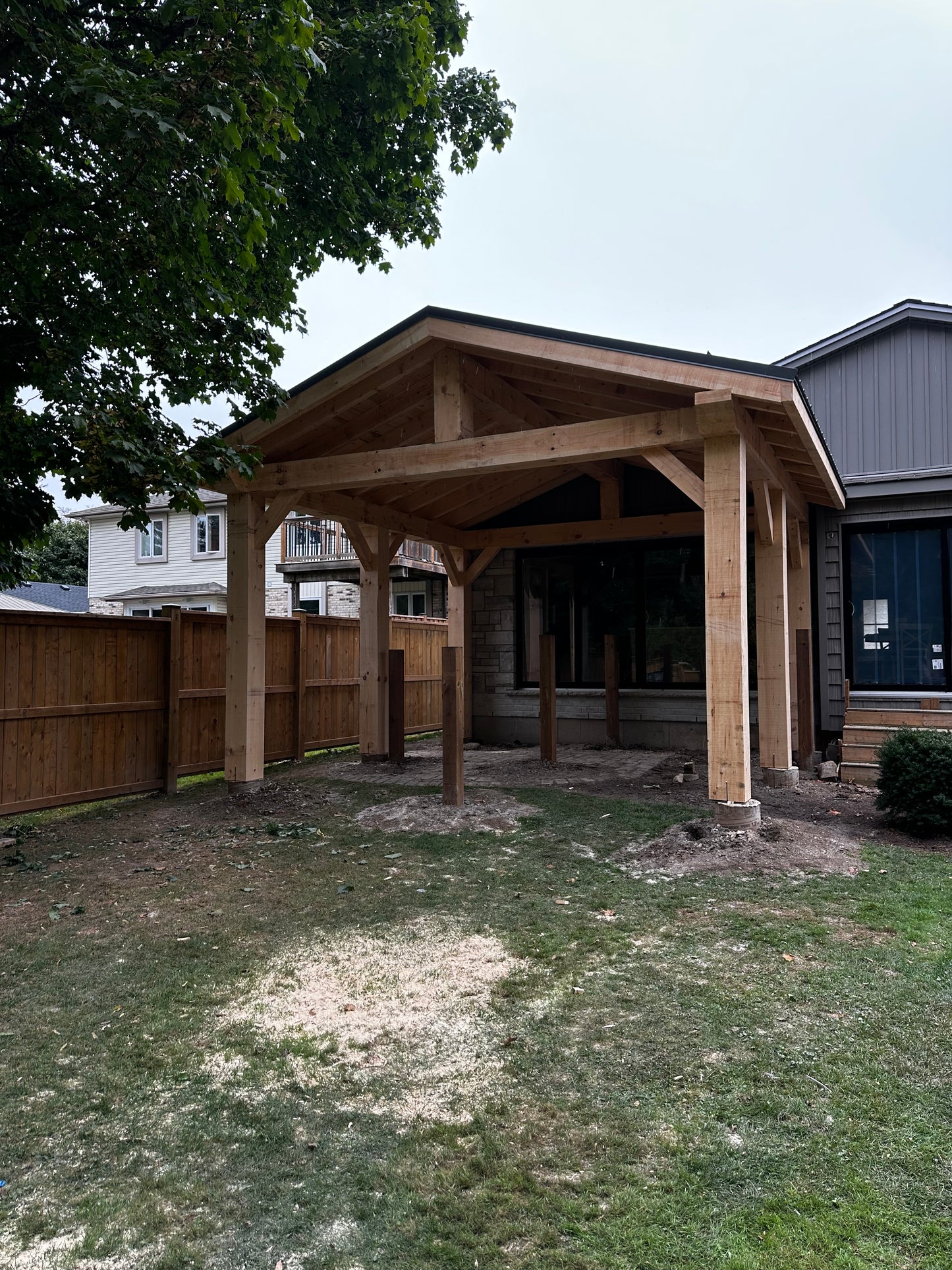 Timber Frame structure - A-Frame