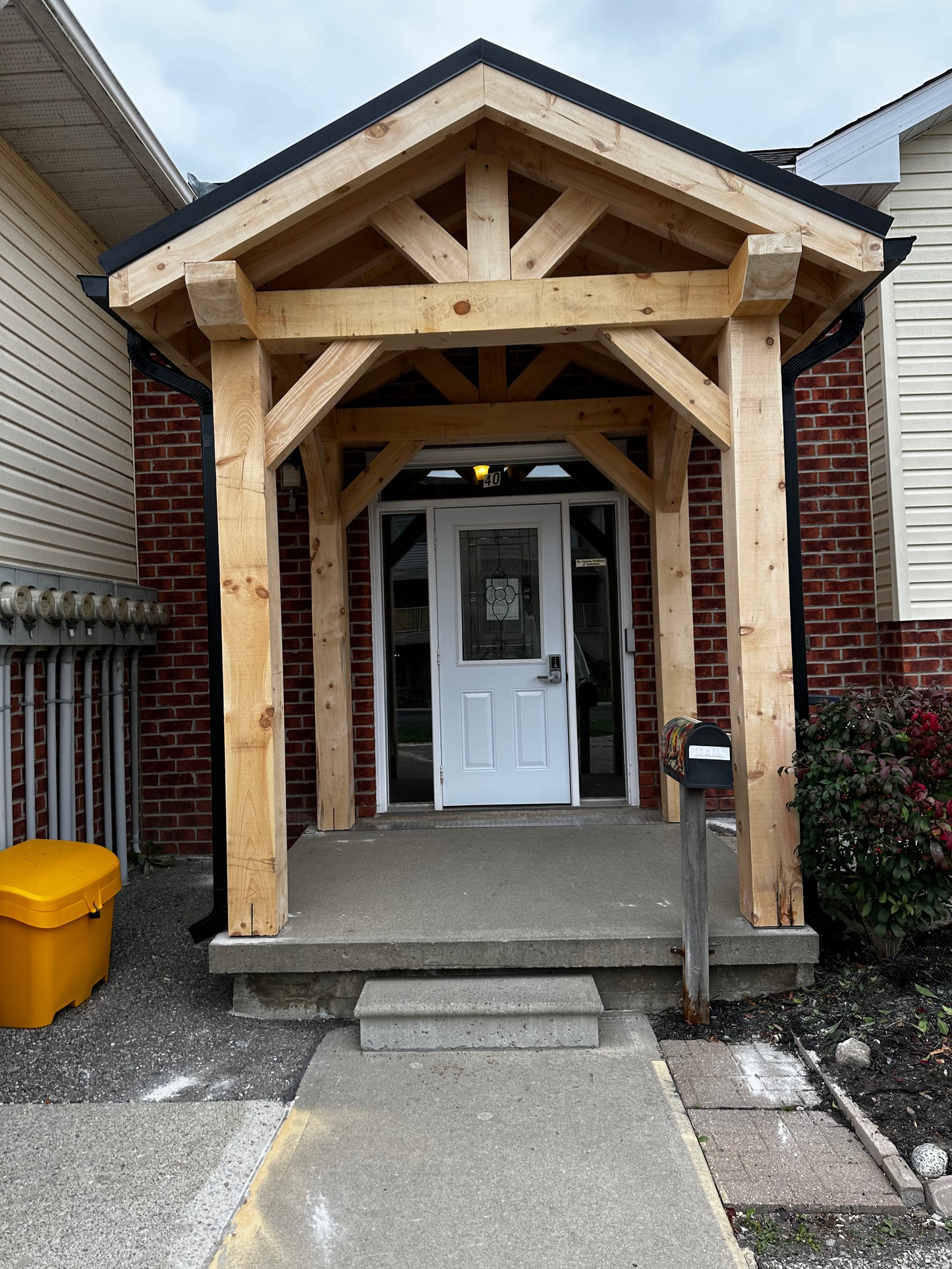 Timber Frame structure - A-Frame