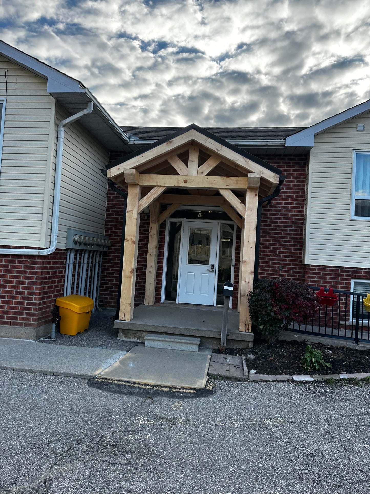 Timber Frame structure - A-Frame