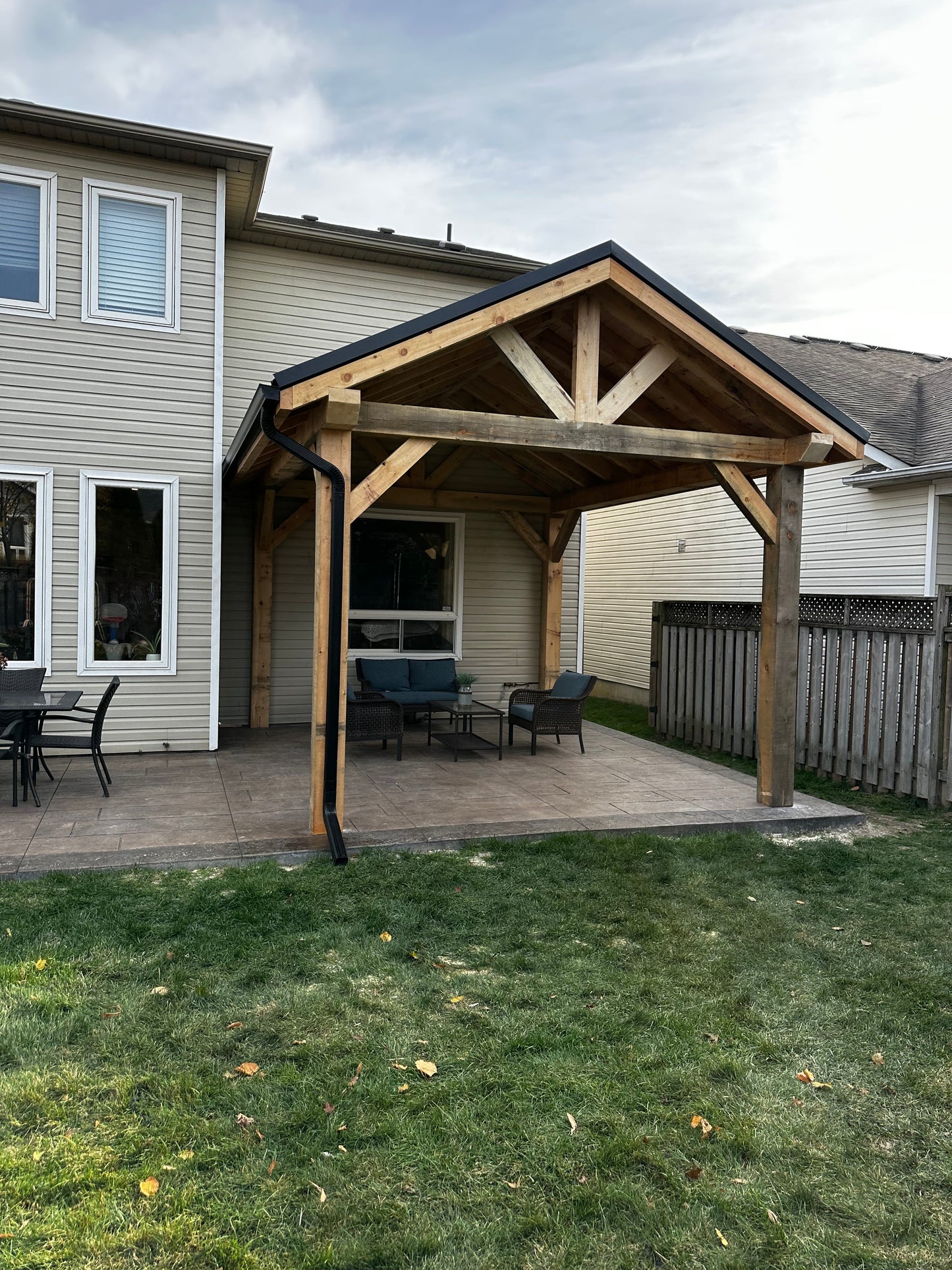 Timber Frame structure - A-Frame
