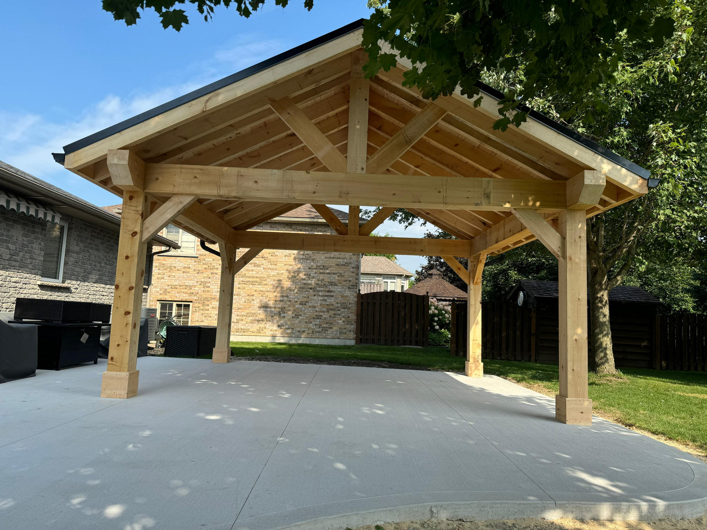 Timber Frame structure - A-Frame