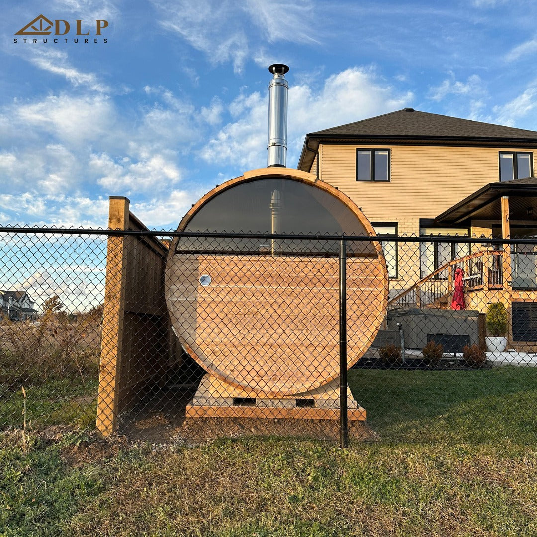 Sauna White Cedar Barrel