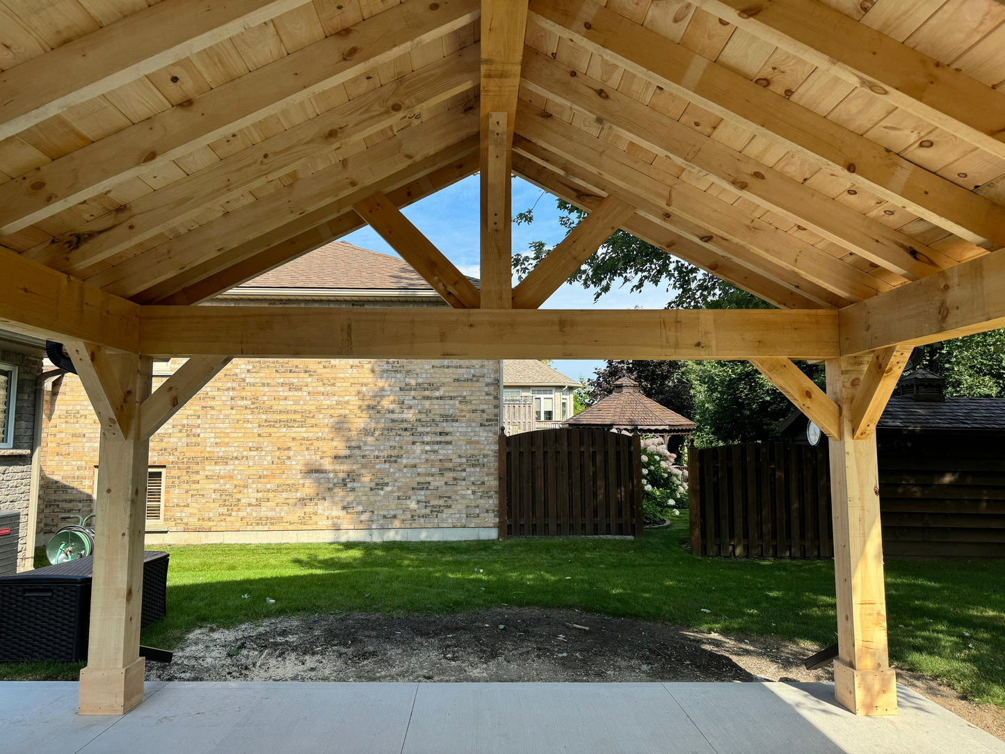 Timber Frame structure - A-Frame