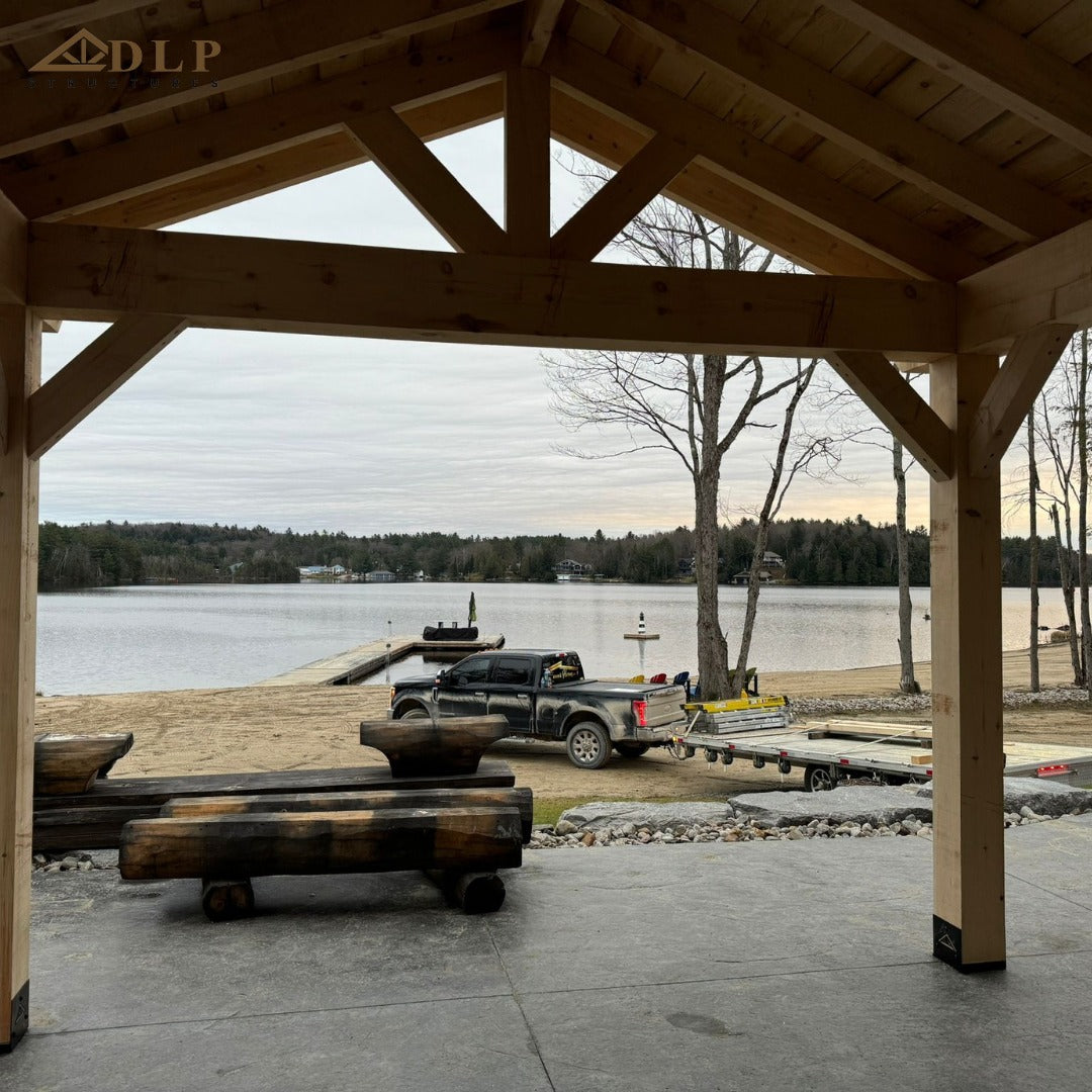 Timber Frame structure - A-Frame