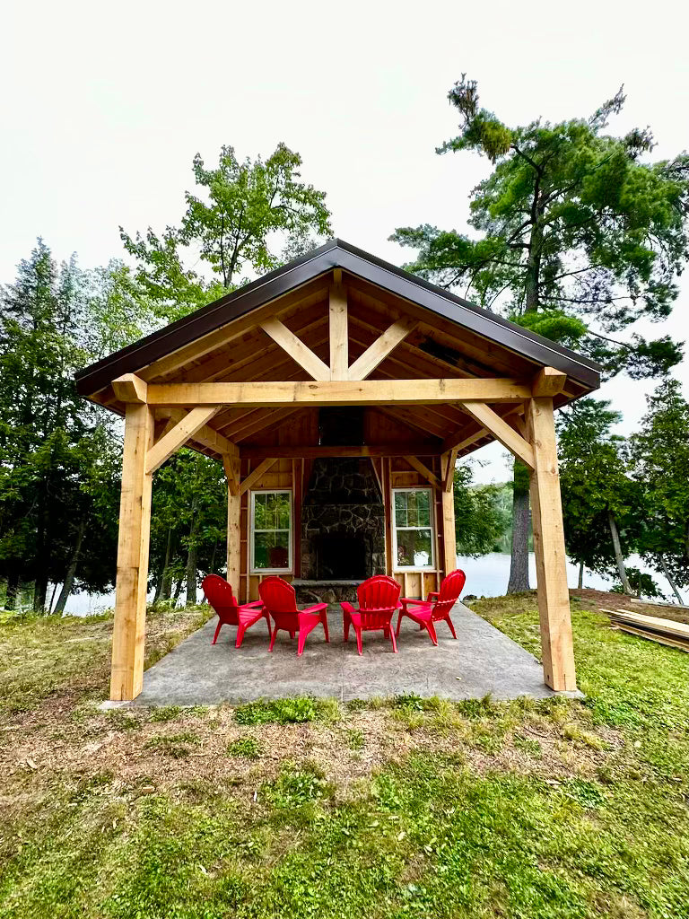 Timber Frame structure - A-Frame