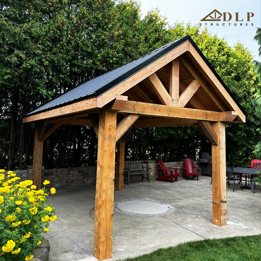 Timber Frame structure - A-Frame