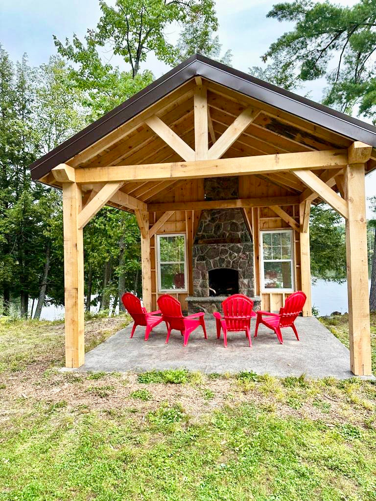 Timber Frame structure - A-Frame