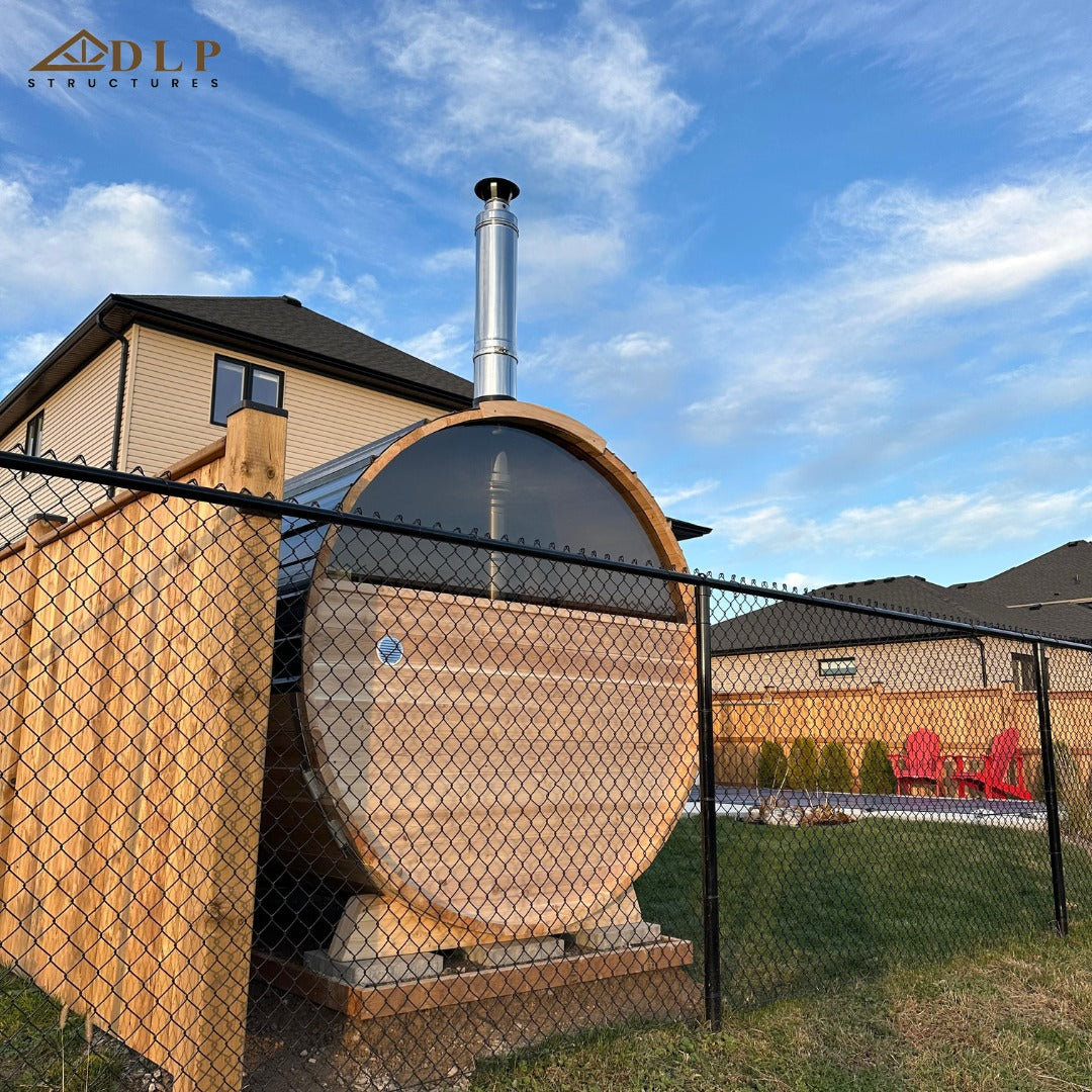 Sauna White Cedar Barrel