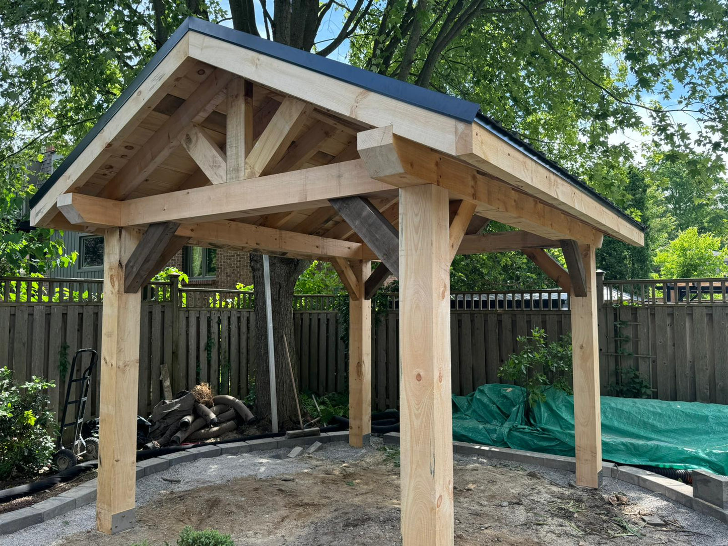 Timber Frame structure - A-Frame
