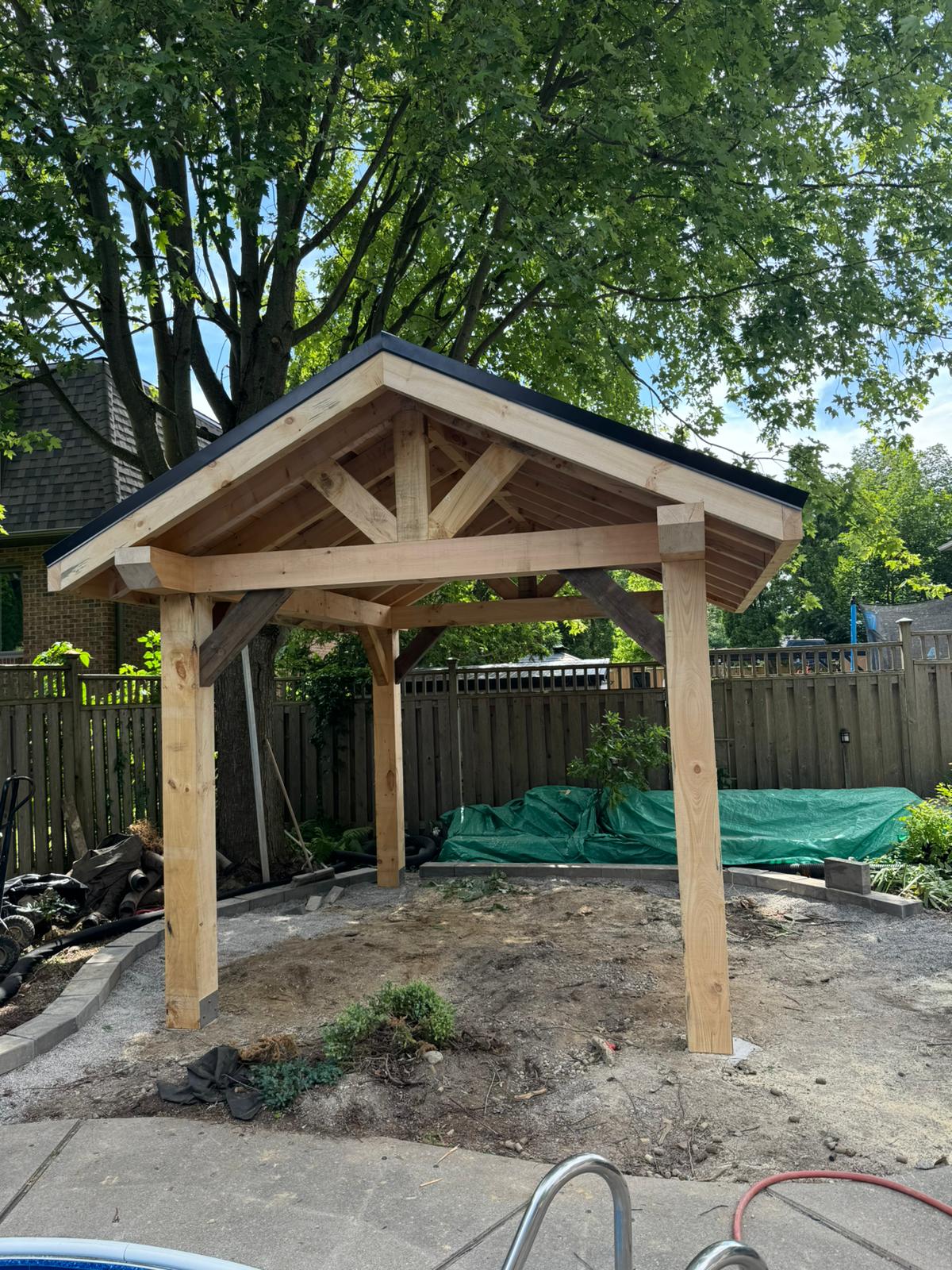 Timber Frame structure - A-Frame