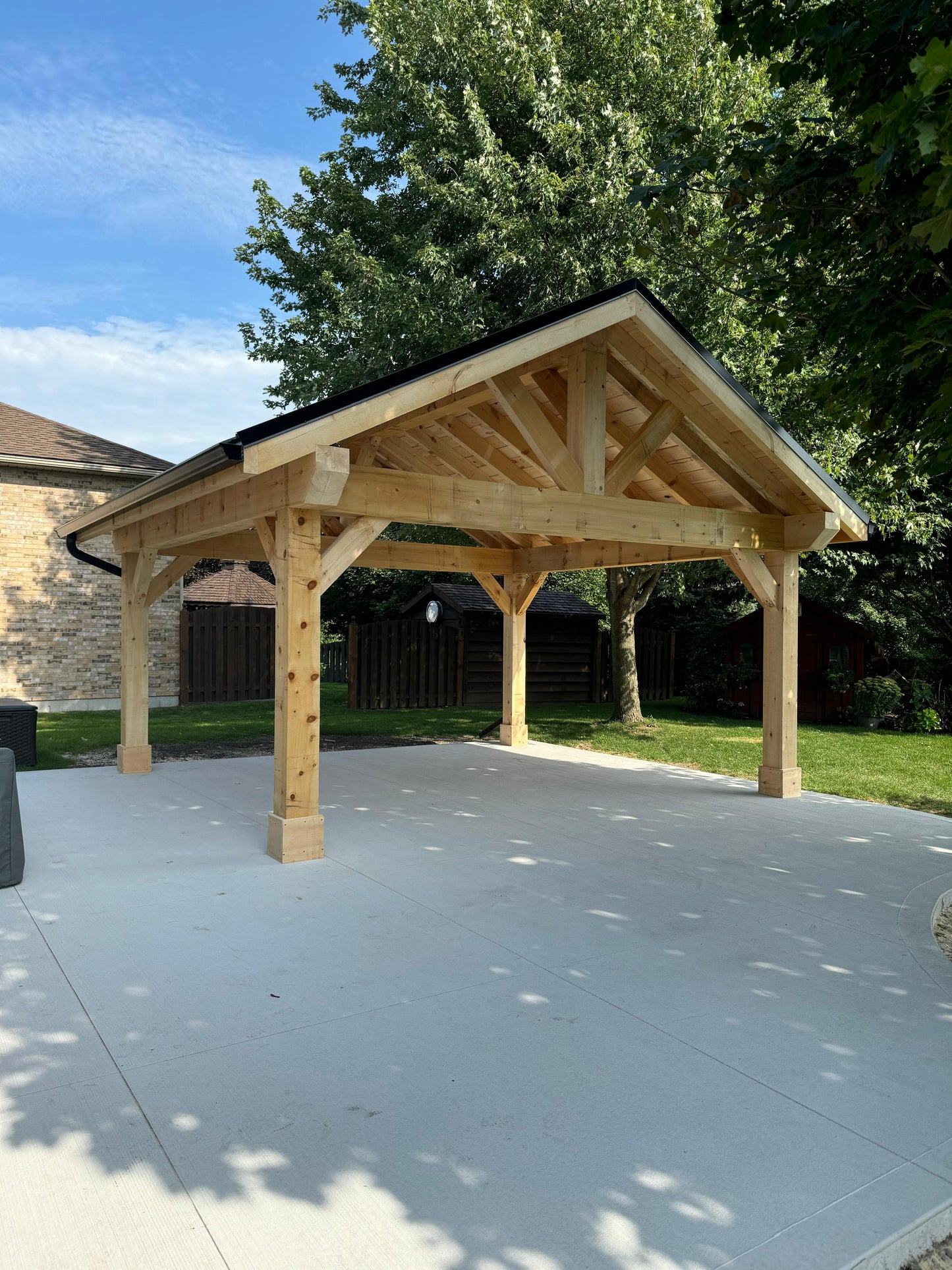 Timber Frame structure - A-Frame