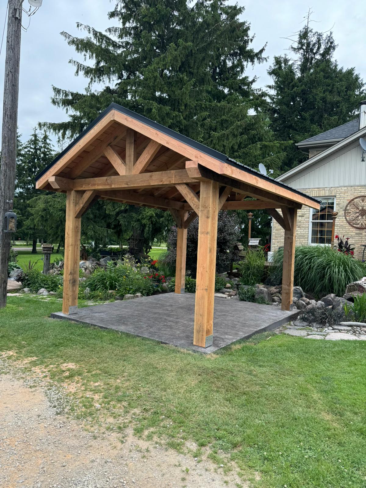 Timber Frame structure - A-Frame