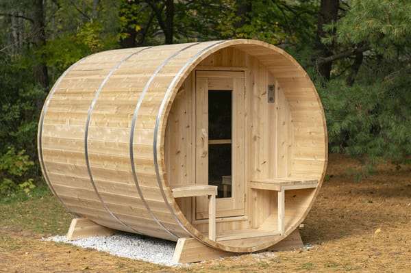 Sauna White Cedar Barrel
