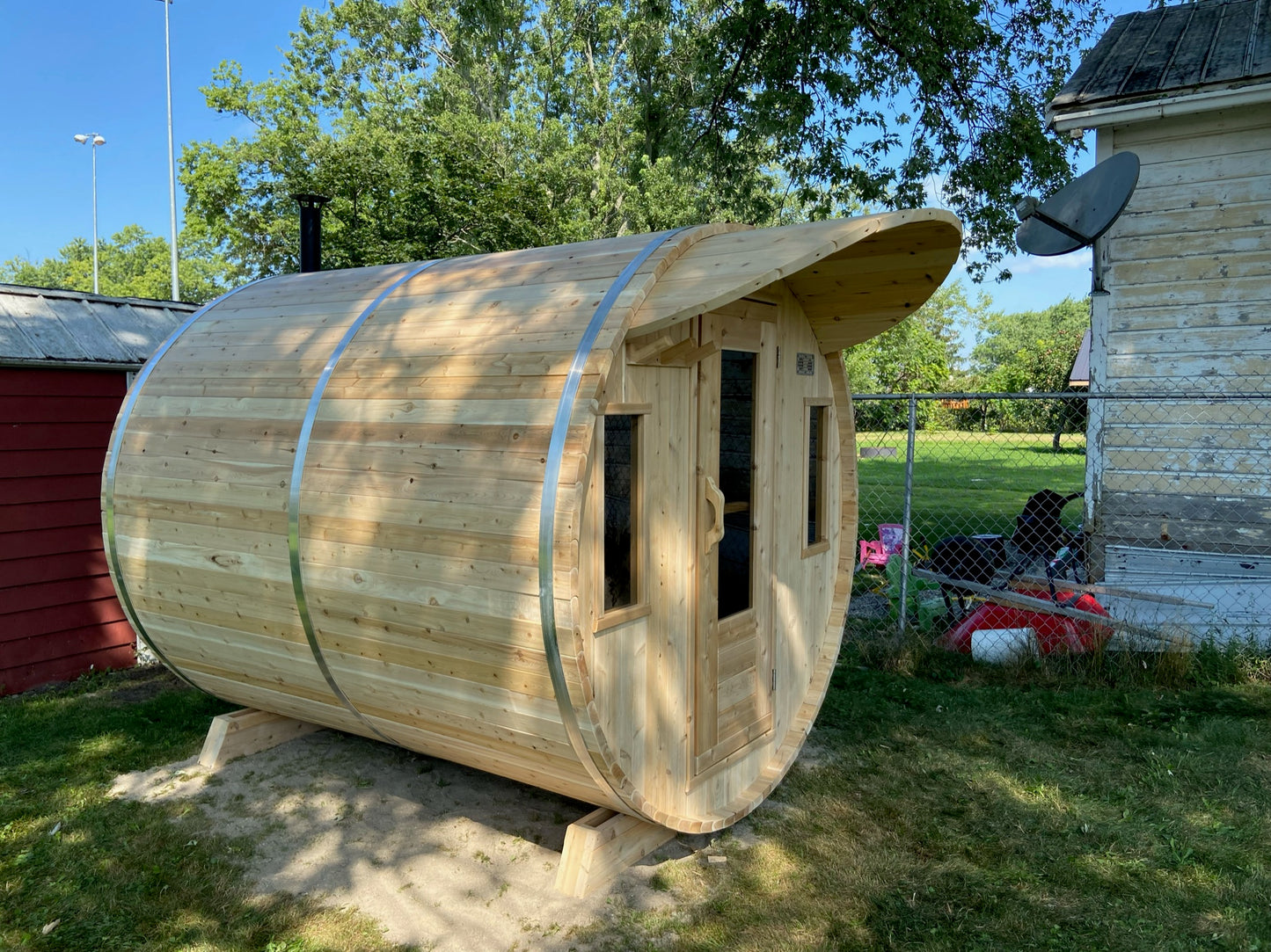 Sauna White Cedar Barrel