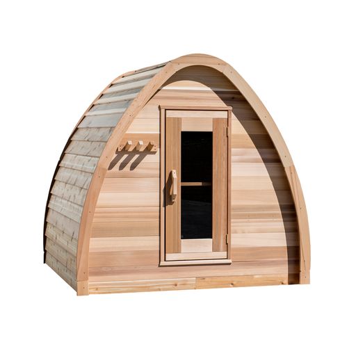 Sauna Pod Clear Red Cedar